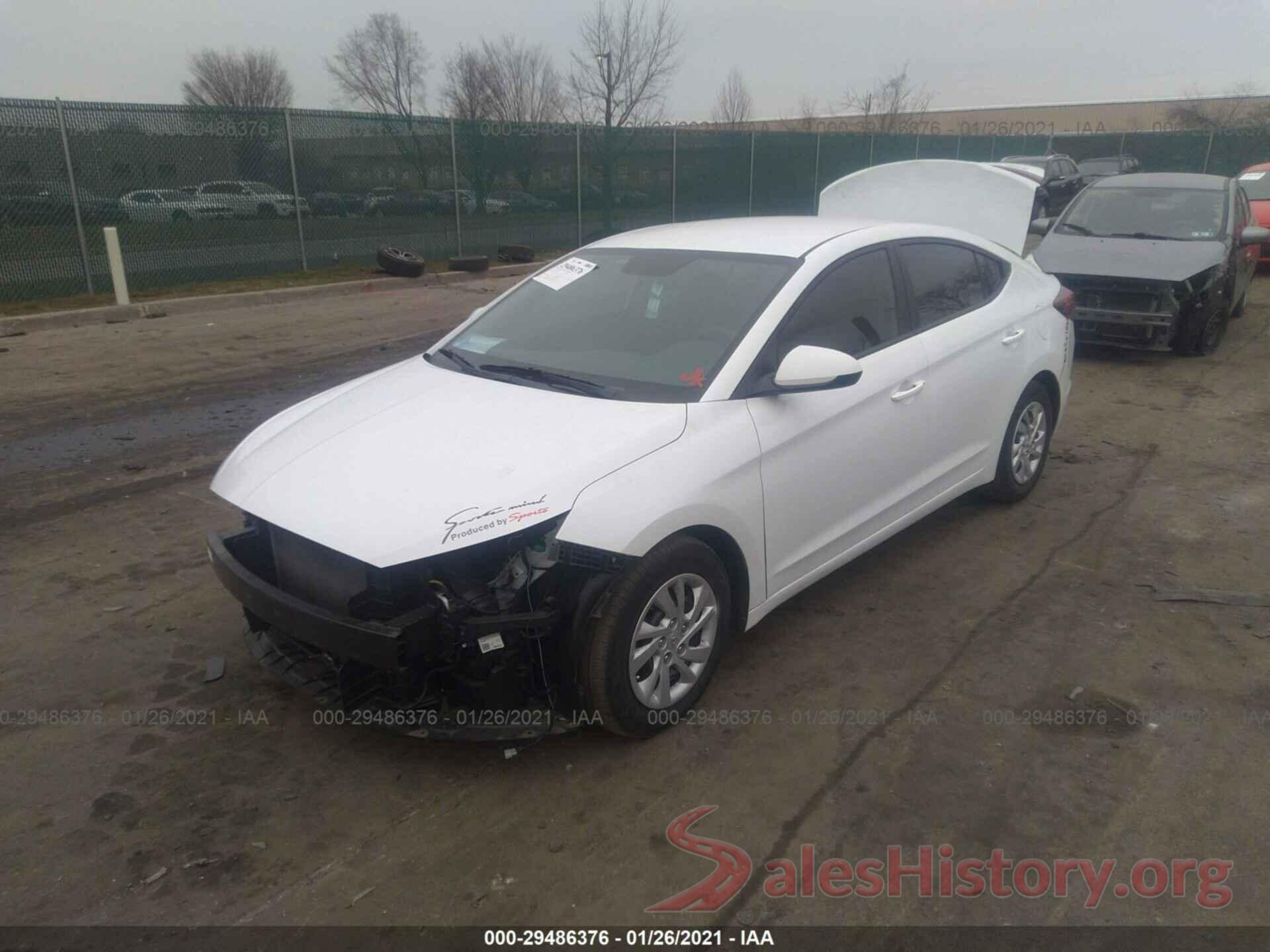 5NPD74LF7KH475042 2019 HYUNDAI ELANTRA