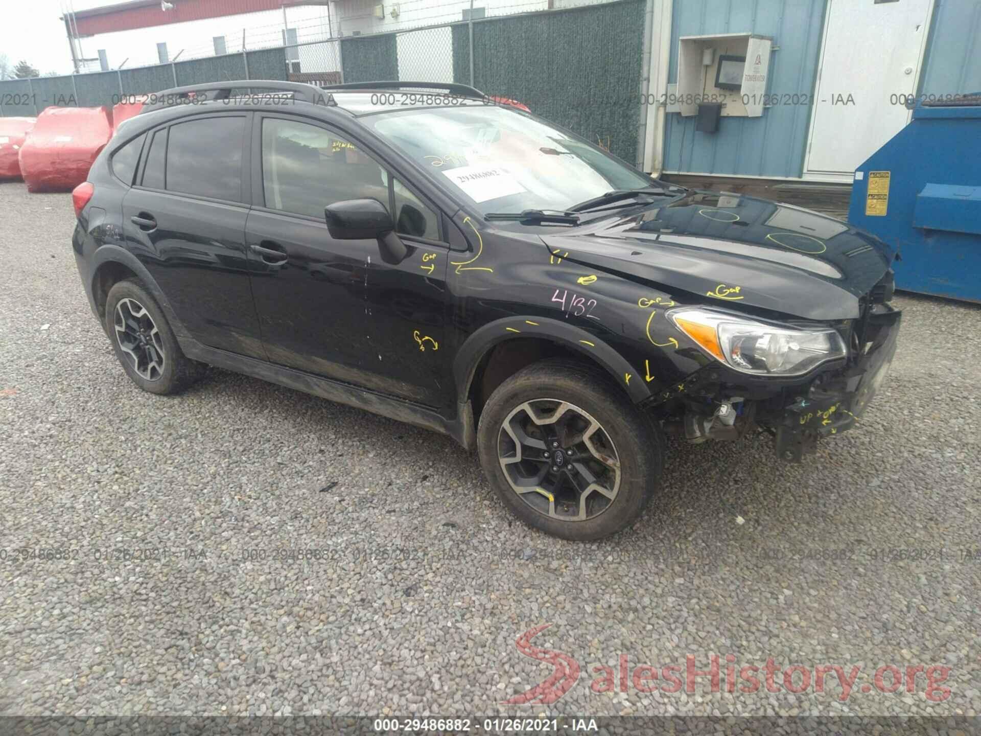 JF2GPABC2G8264504 2016 SUBARU CROSSTREK