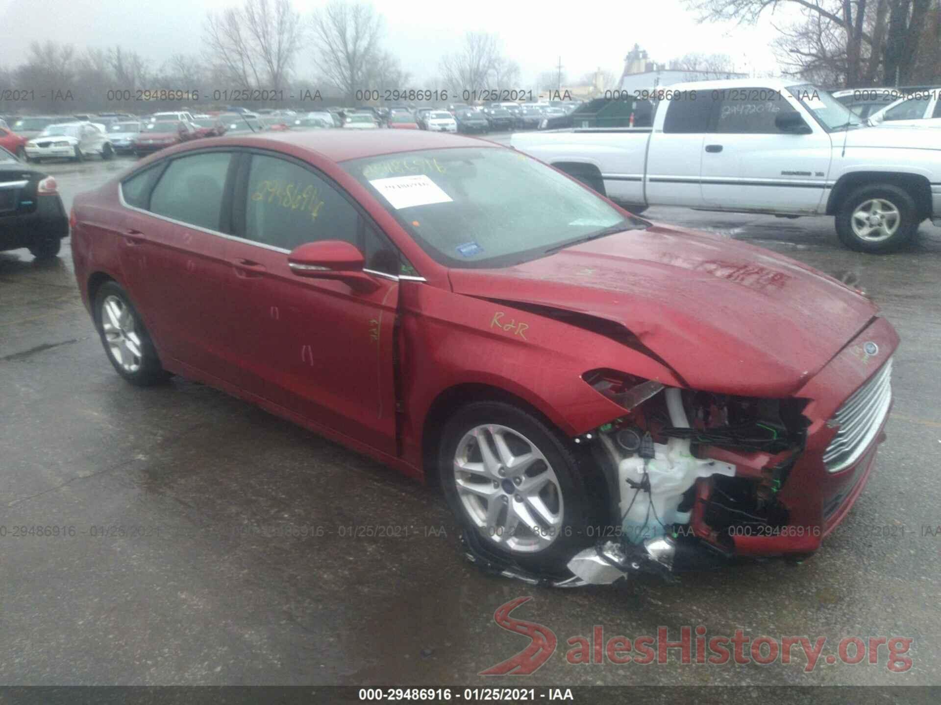 3FA6P0H77GR258491 2016 FORD FUSION