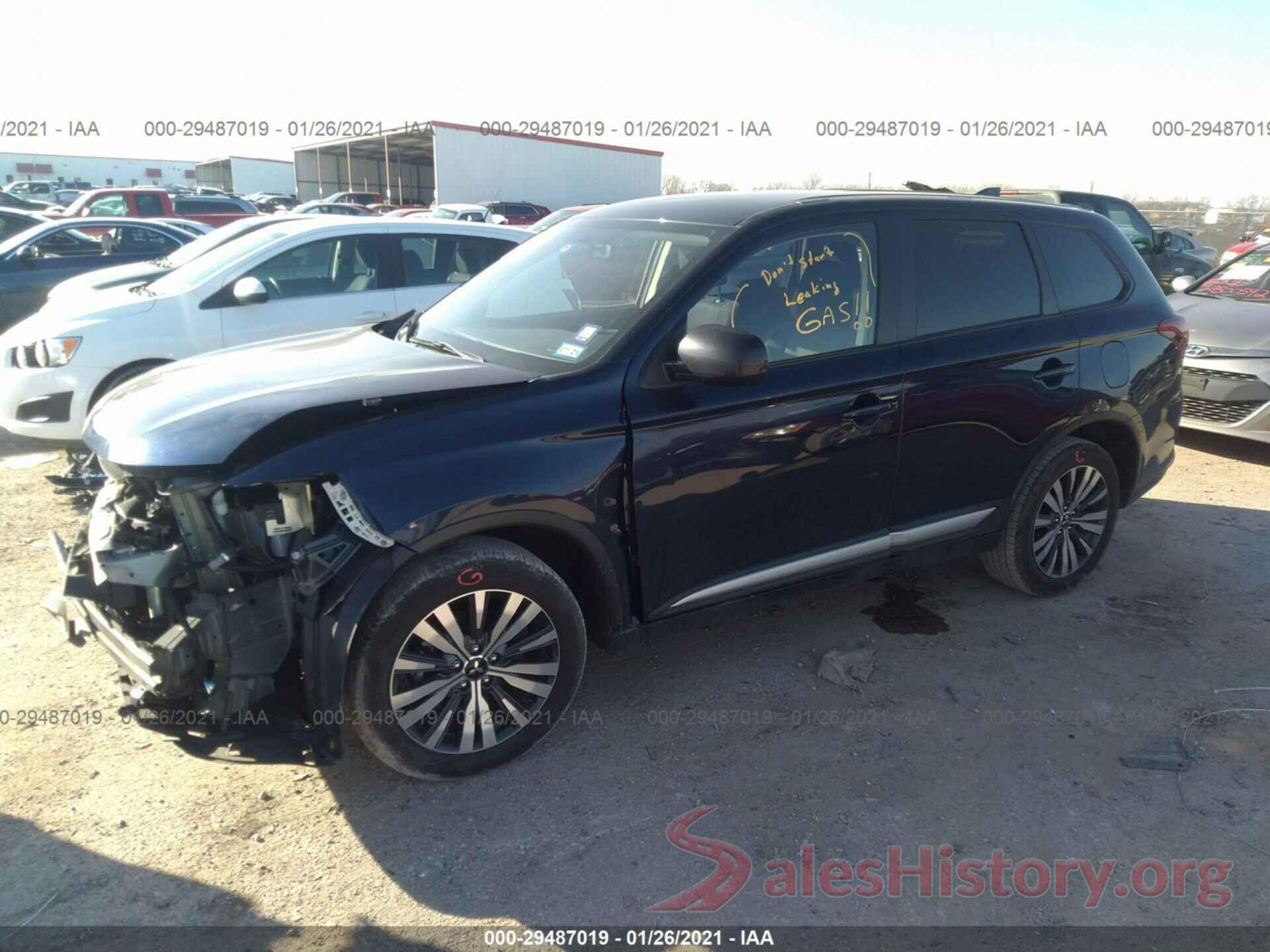 JA4AD2A37KZ029114 2019 MITSUBISHI OUTLANDER