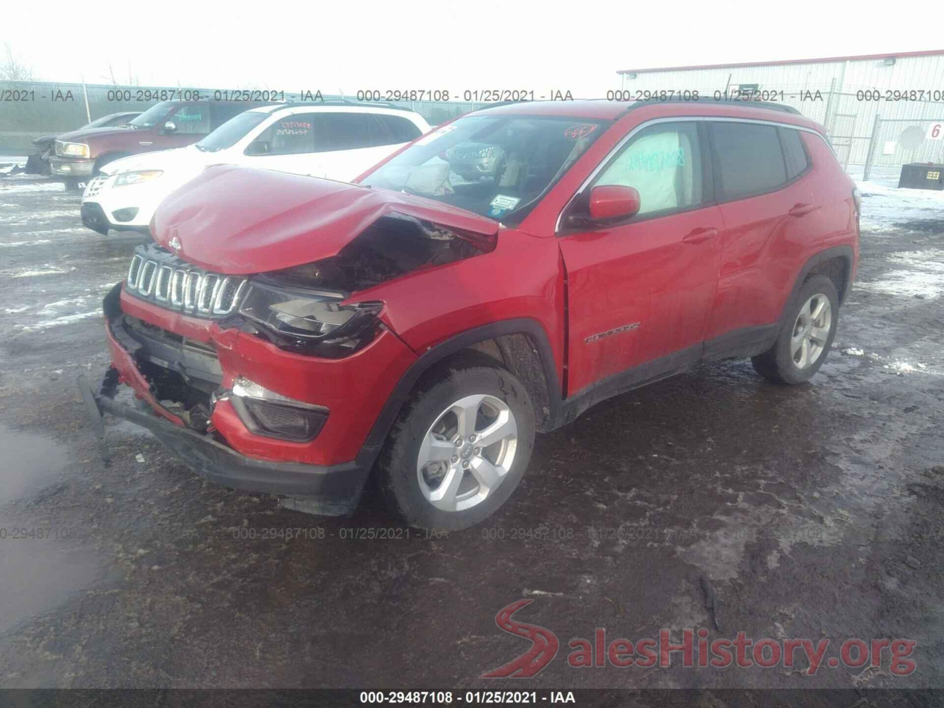 3C4NJDBB7LT167312 2020 JEEP COMPASS