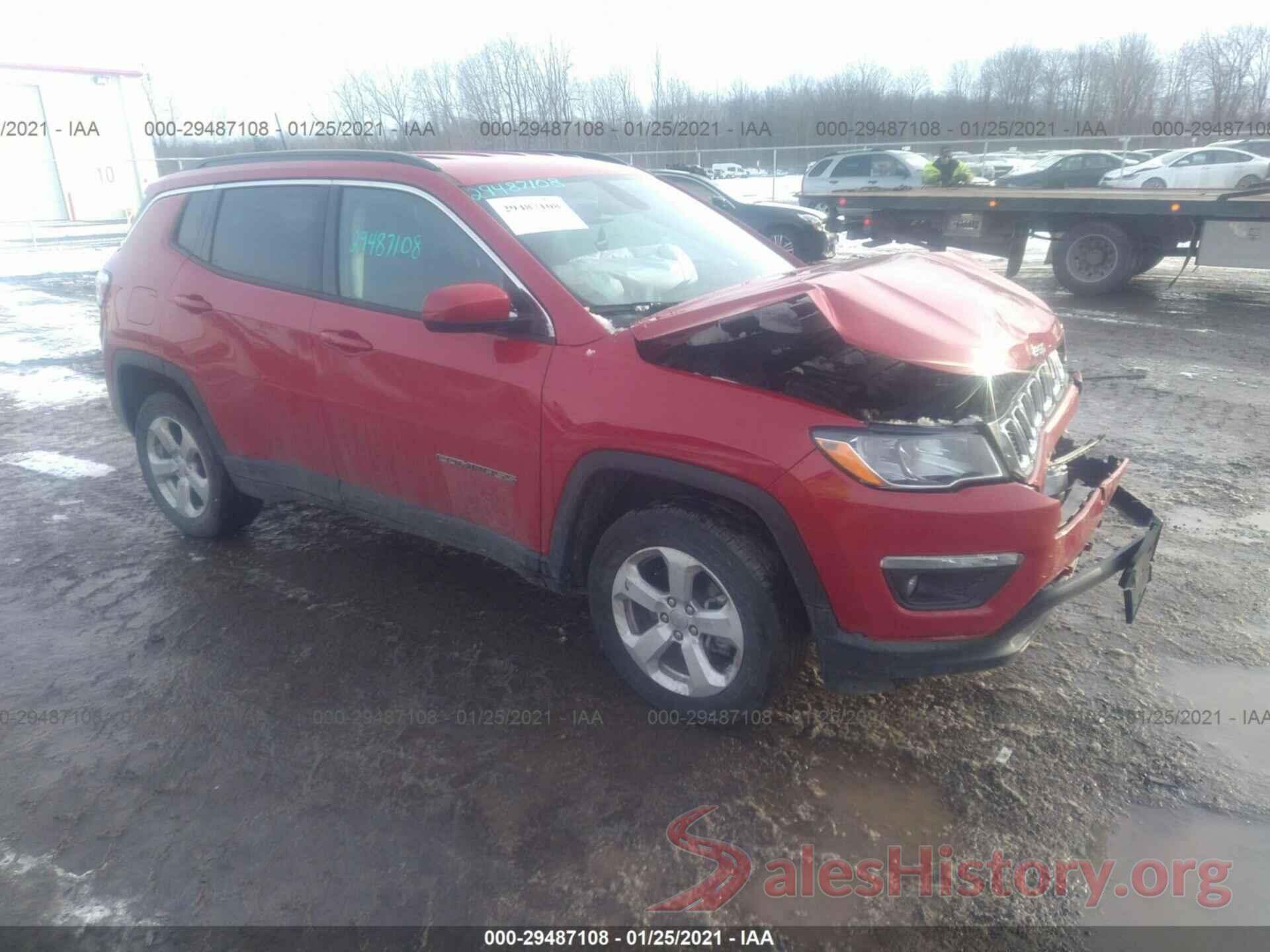 3C4NJDBB7LT167312 2020 JEEP COMPASS