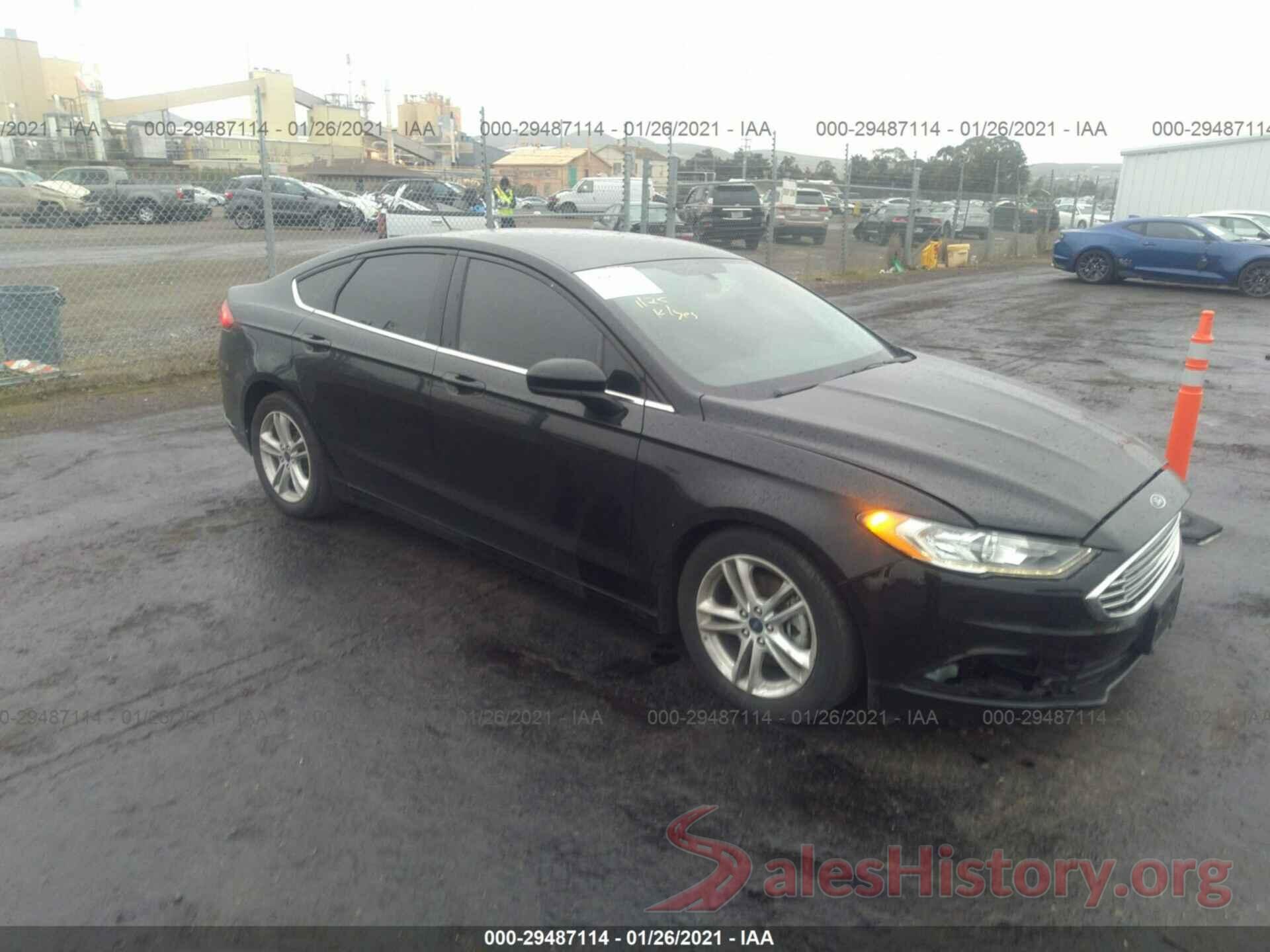 3FA6P0HDXJR146040 2018 FORD FUSION