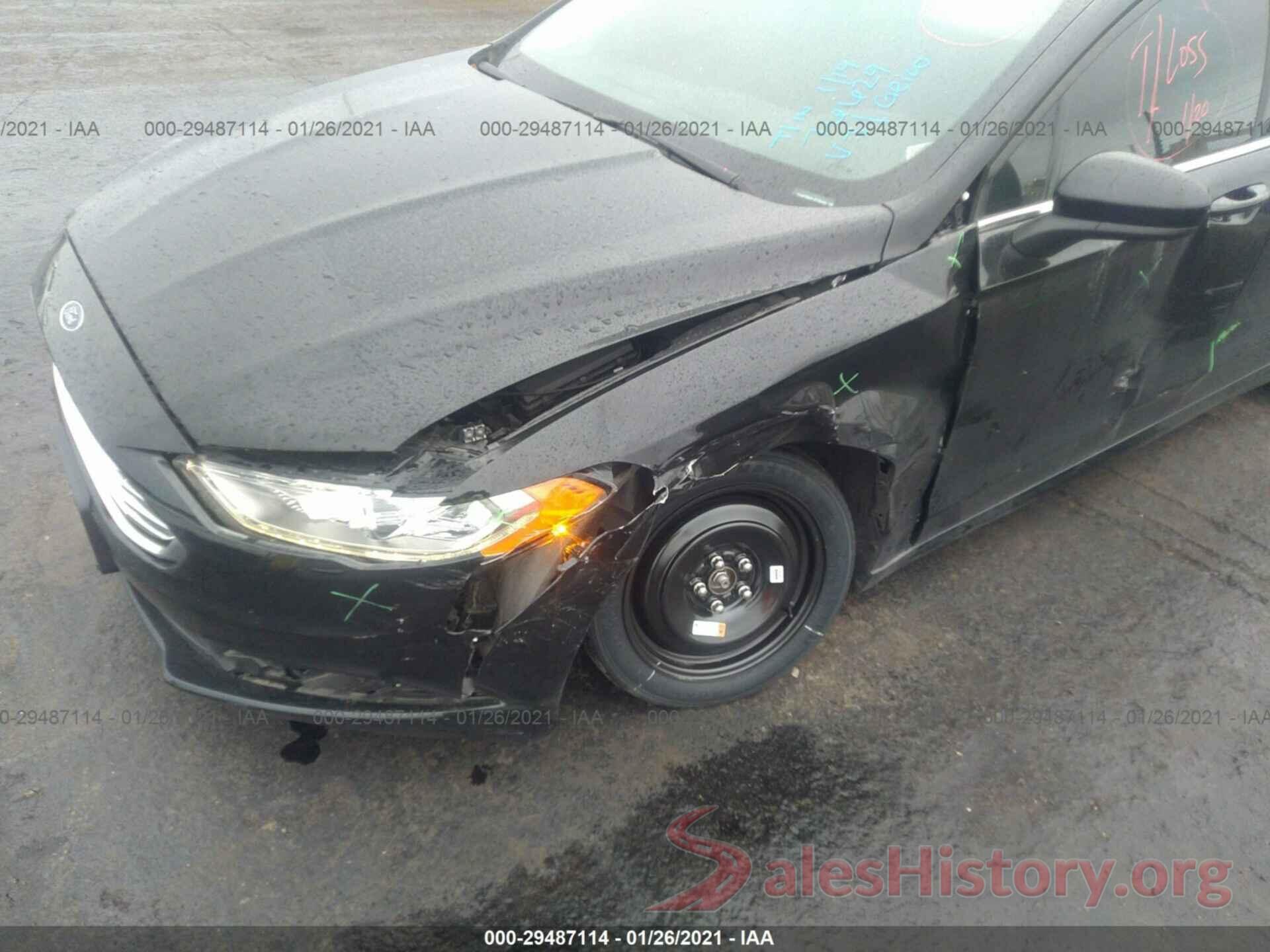 3FA6P0HDXJR146040 2018 FORD FUSION