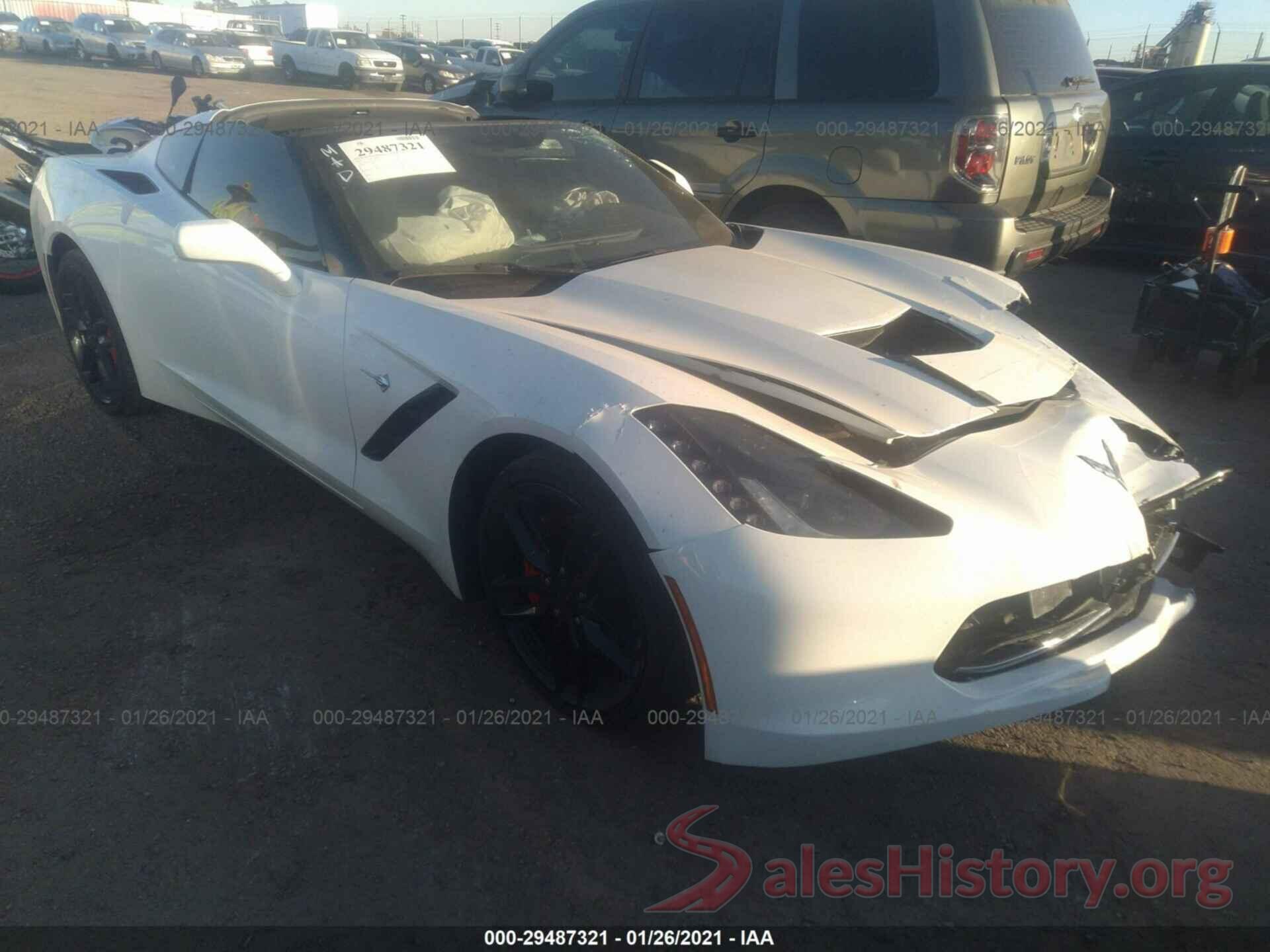 1G1YB2D7XK5106731 2019 CHEVROLET CORVETTE