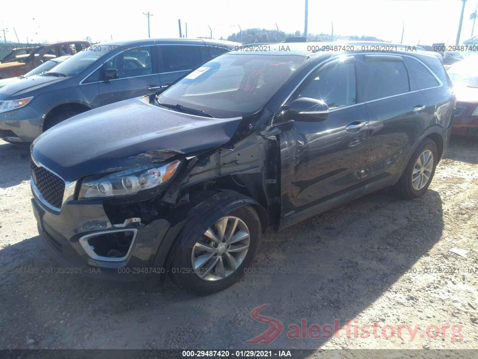 5XYPGDA34HG336895 2017 KIA SORENTO