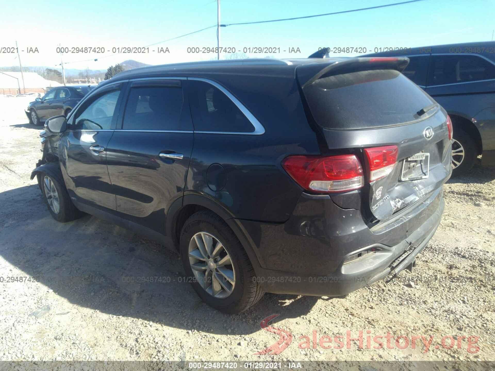 5XYPGDA34HG336895 2017 KIA SORENTO