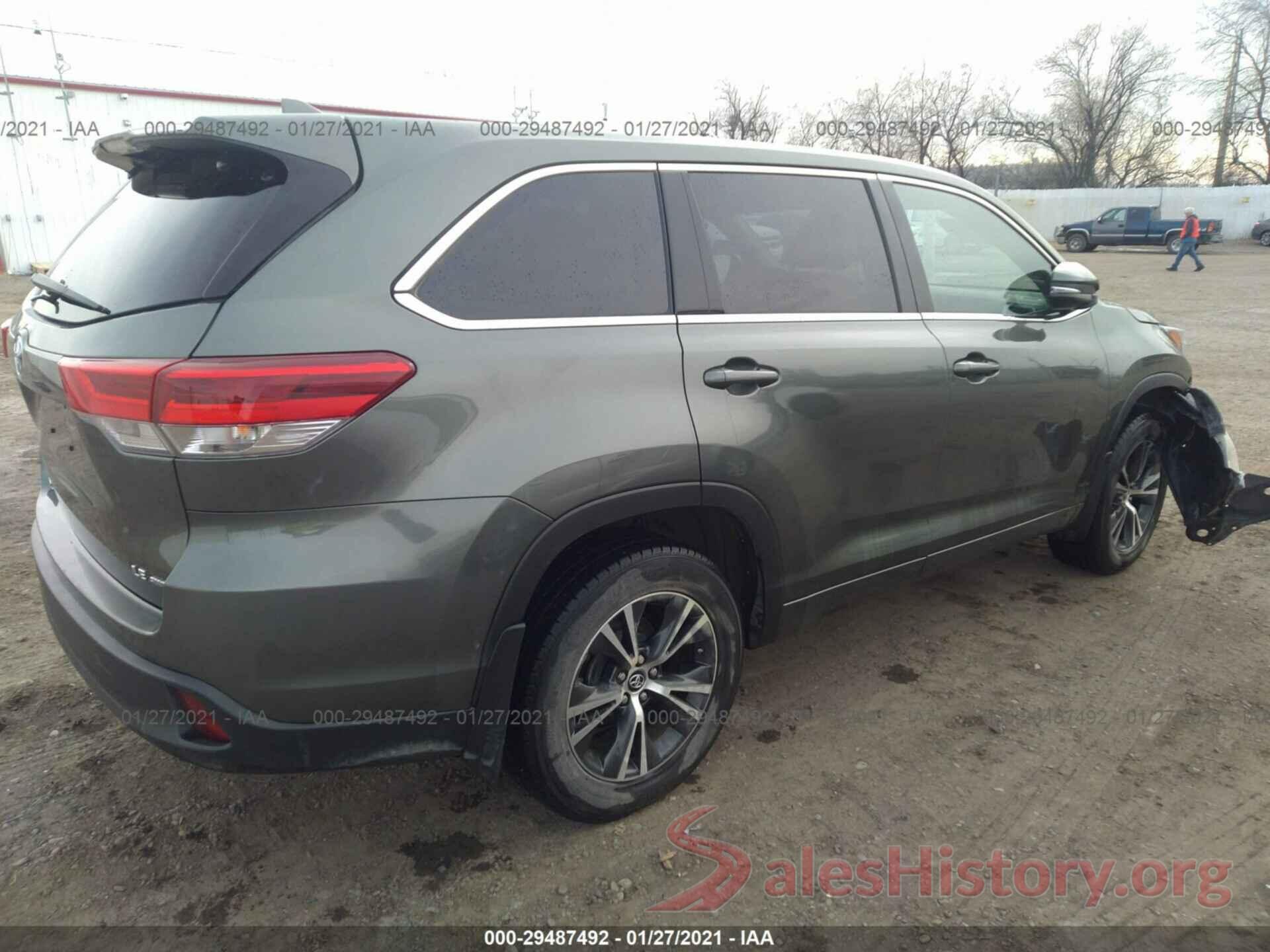 5TDBZRFH0JS842836 2018 TOYOTA HIGHLANDER