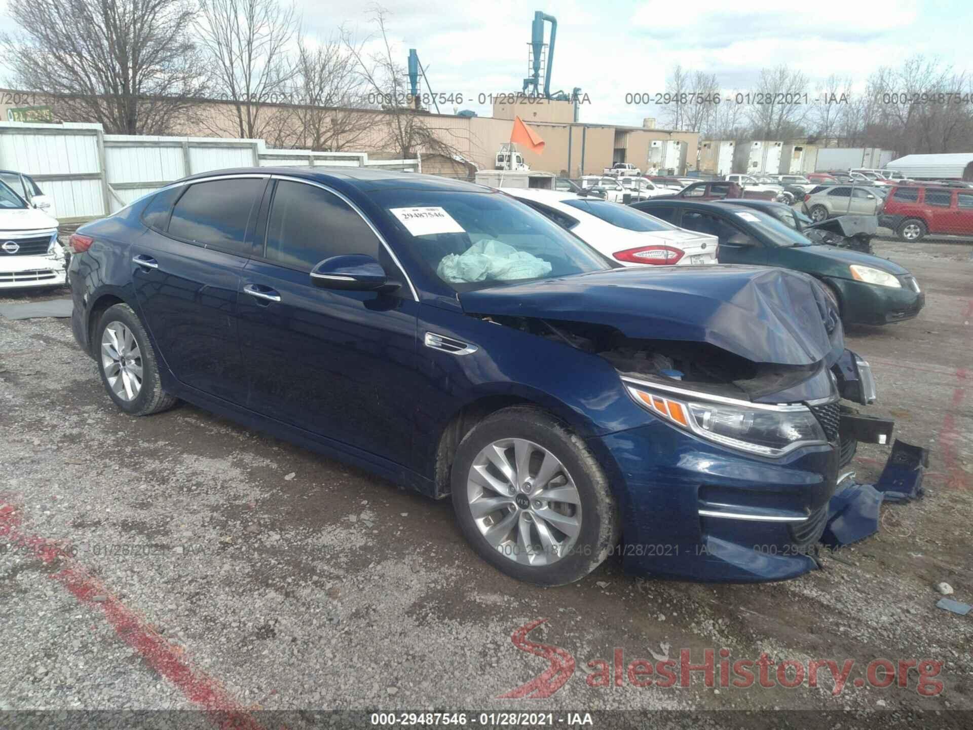 5XXGU4L35JG221271 2018 KIA OPTIMA