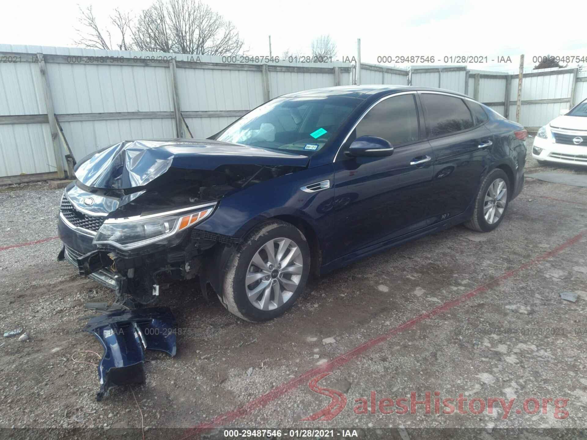 5XXGU4L35JG221271 2018 KIA OPTIMA