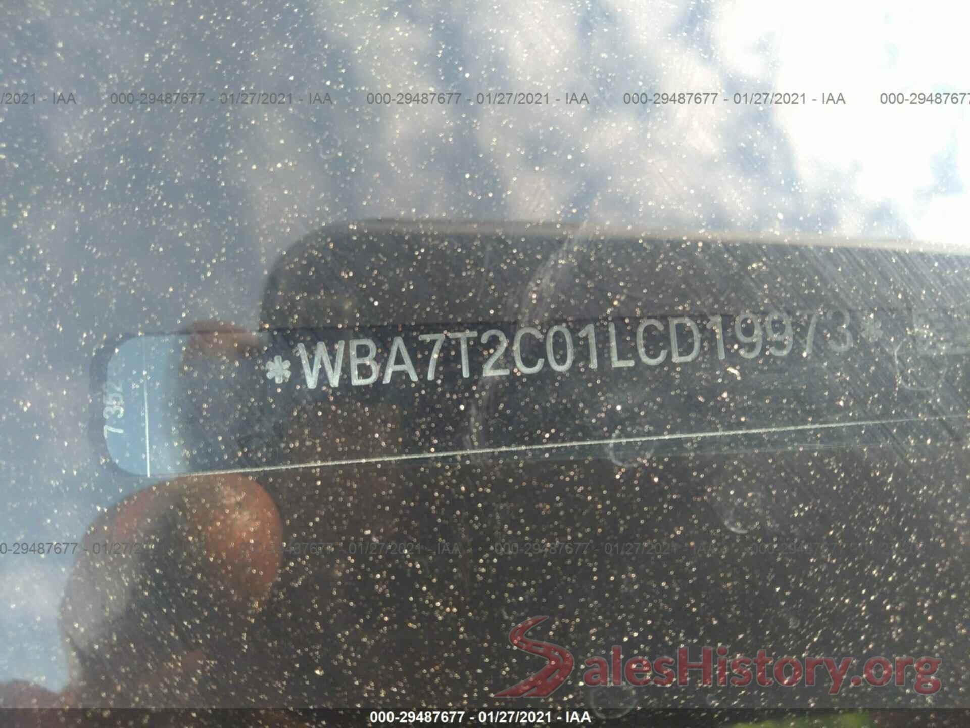 WBA7T2C01LCD19973 2020 BMW 7 SERIES