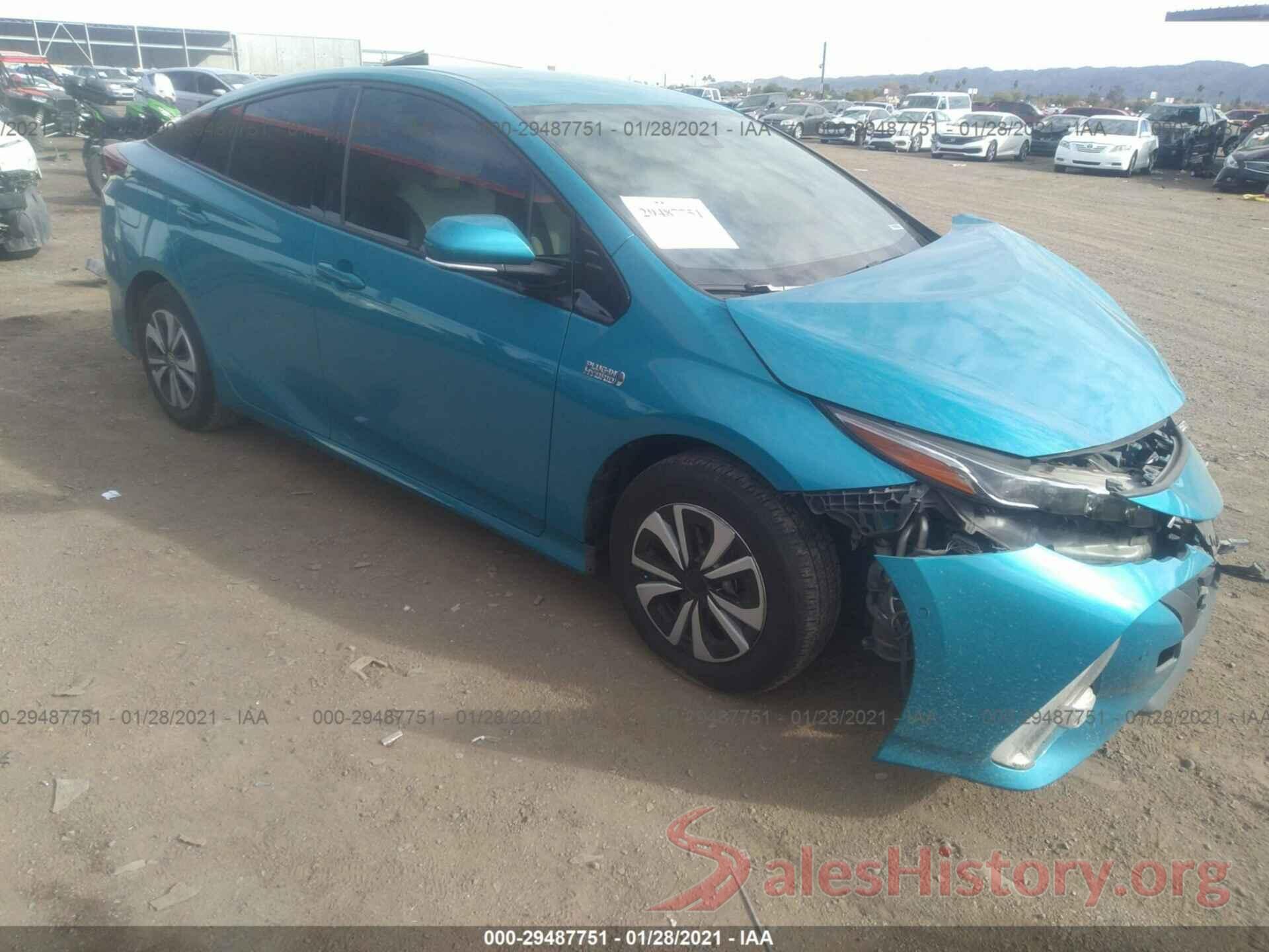 JTDKARFPXJ3069051 2018 TOYOTA PRIUS PRIME