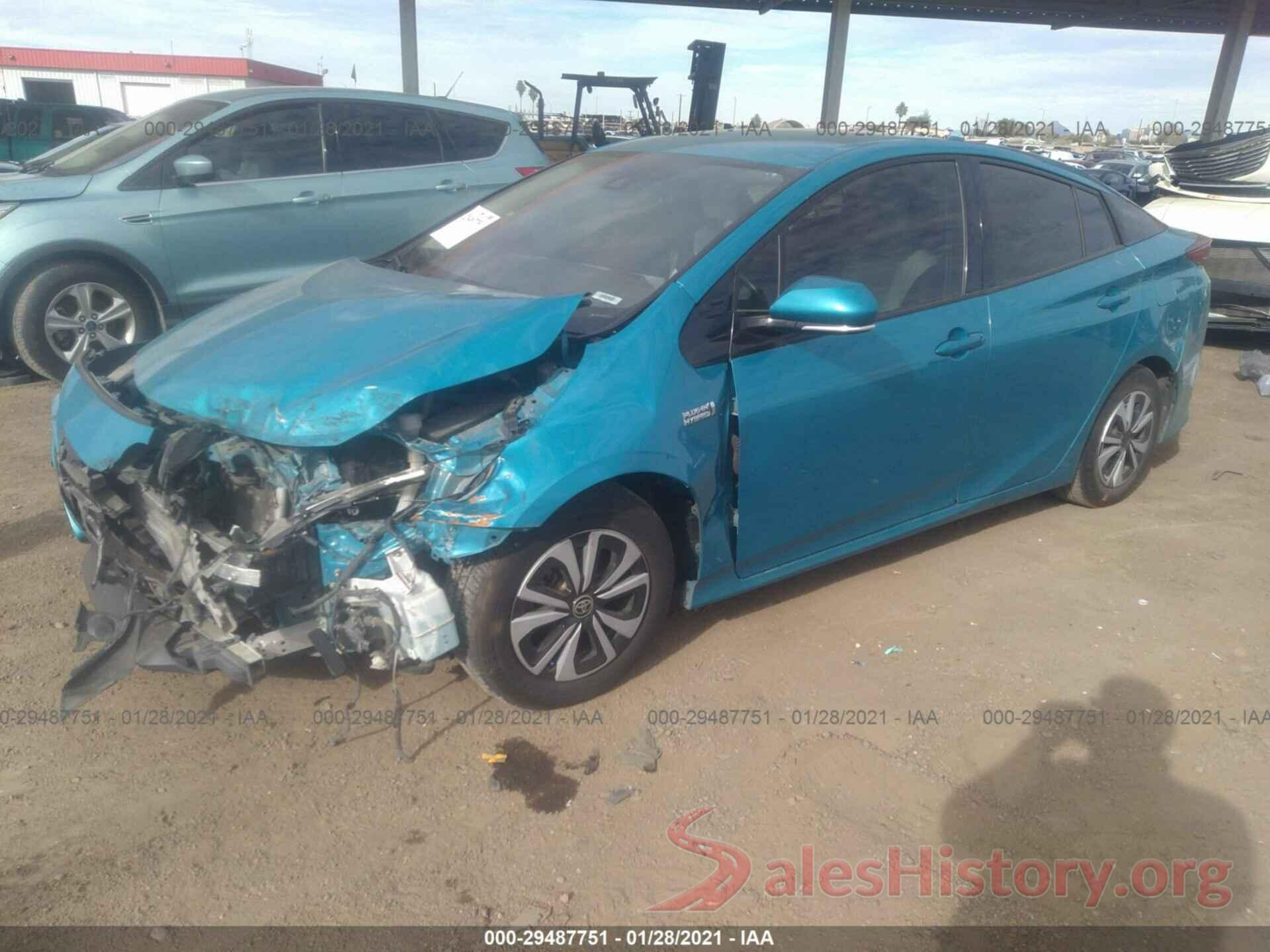 JTDKARFPXJ3069051 2018 TOYOTA PRIUS PRIME