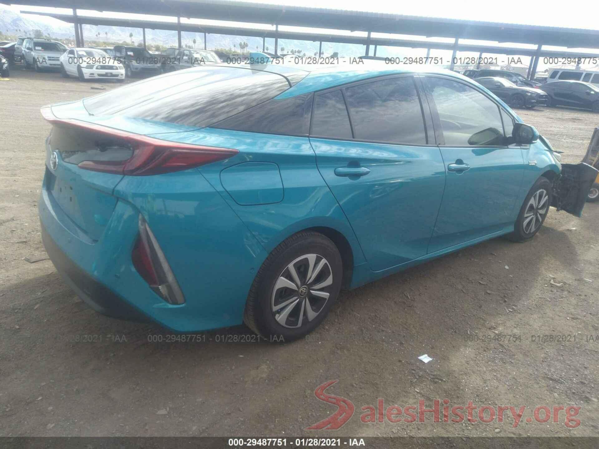 JTDKARFPXJ3069051 2018 TOYOTA PRIUS PRIME