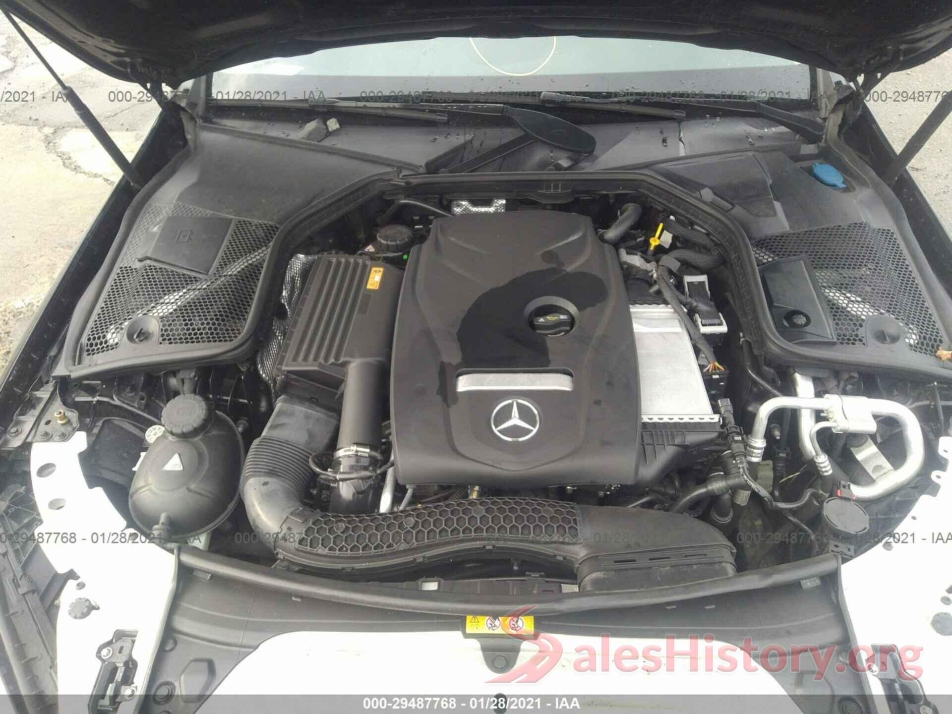 55SWF4JB4HU196889 2017 MERCEDES-BENZ C-CLASS