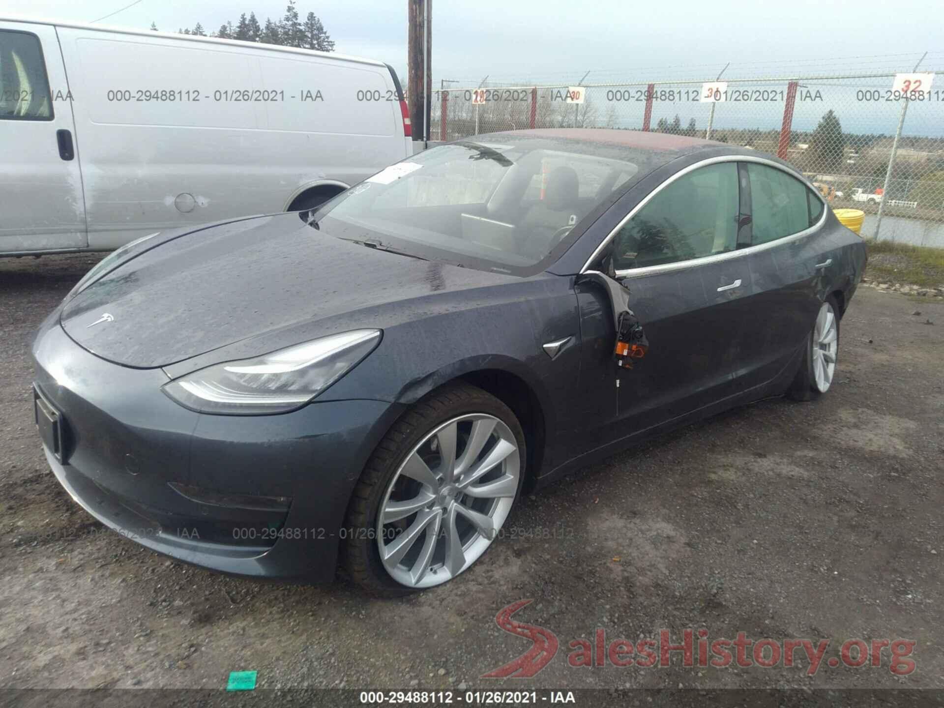 5YJ3E1EA3JF036774 2018 TESLA MODEL 3