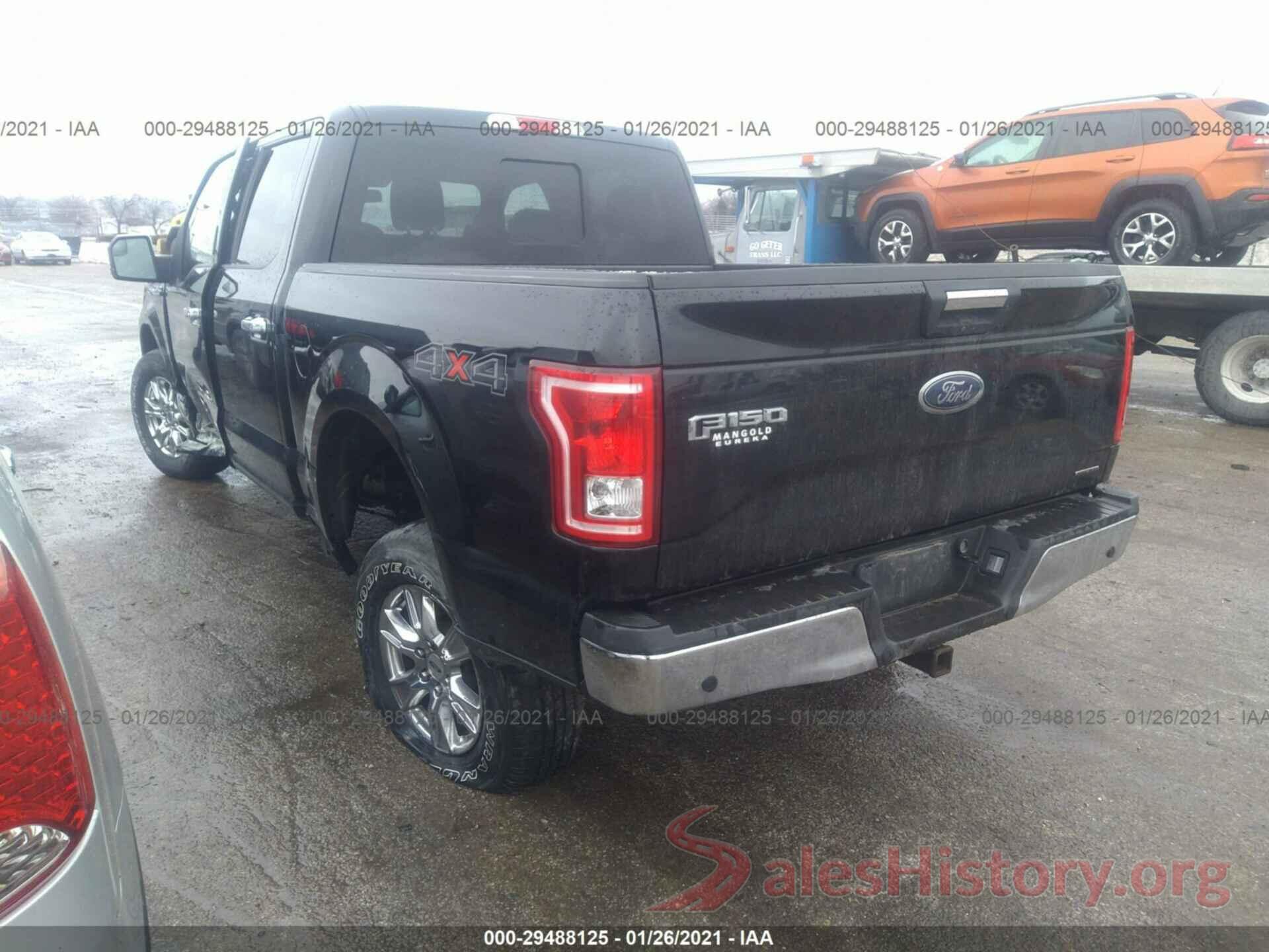 1FTEW1EF9GFC61321 2016 FORD F-150