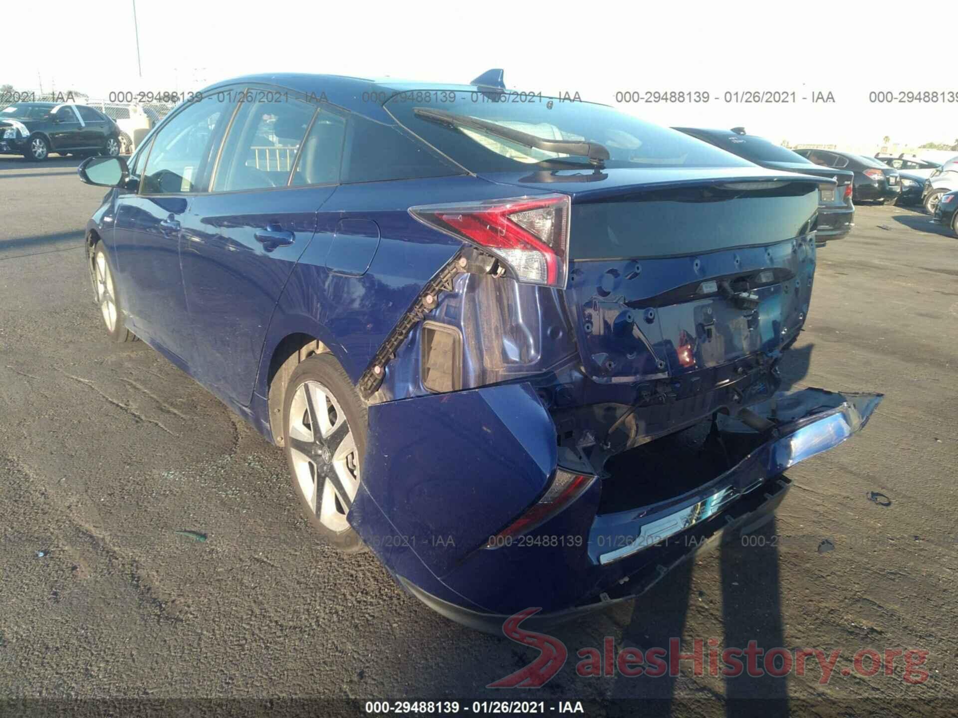 JTDKARFU0G3505856 2016 TOYOTA PRIUS