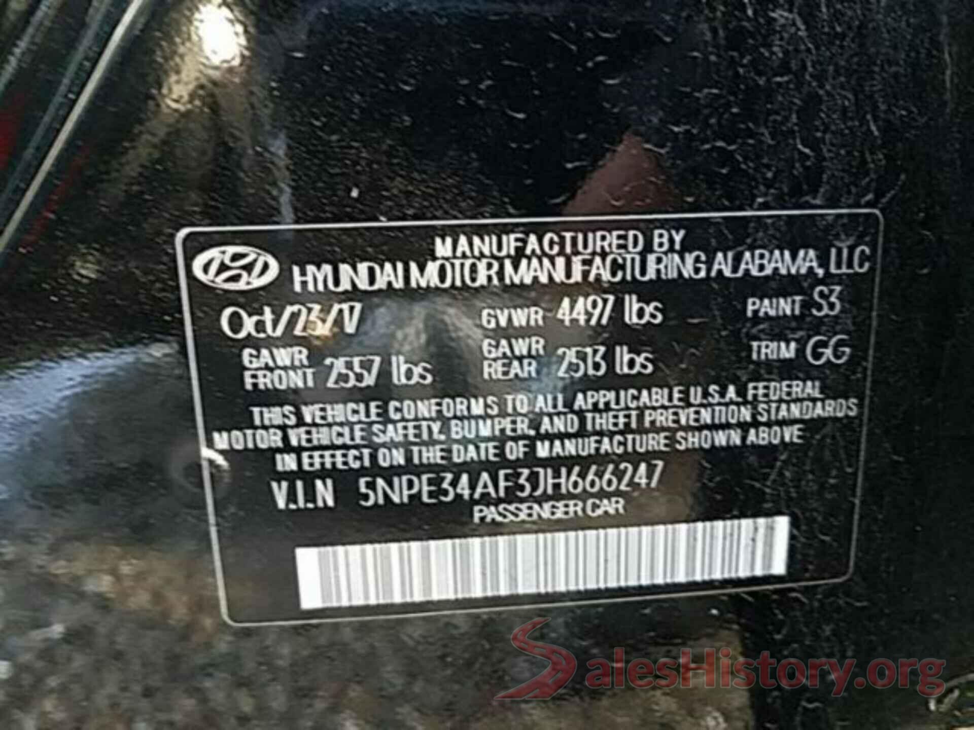 5NPE34AF3JH666247 2018 HYUNDAI SONATA