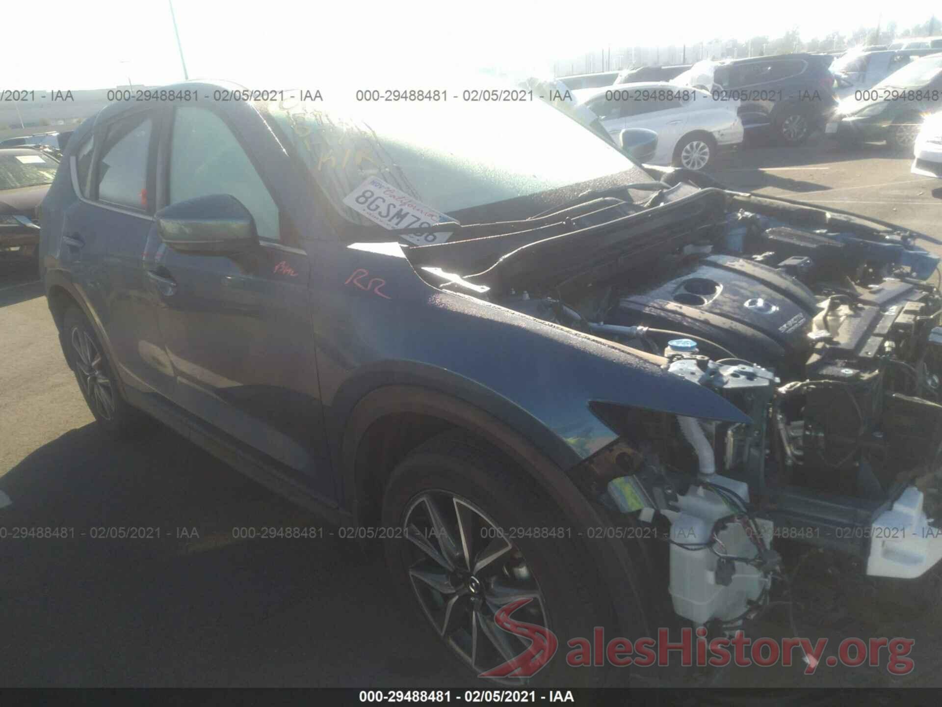 JM3KFACM5J0474580 2018 MAZDA CX-5