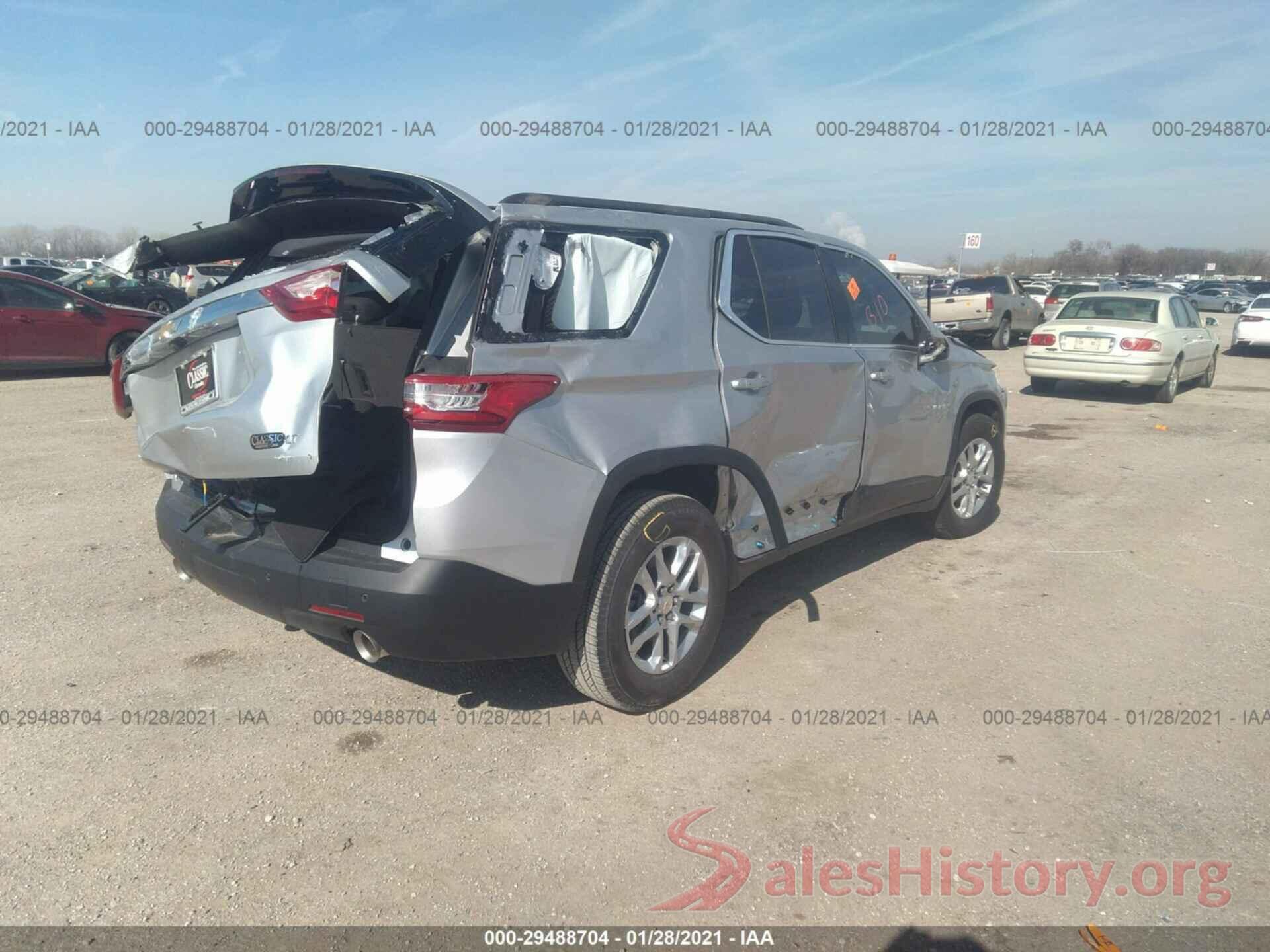 1GNERGKW3MJ124650 2021 CHEVROLET TRAVERSE