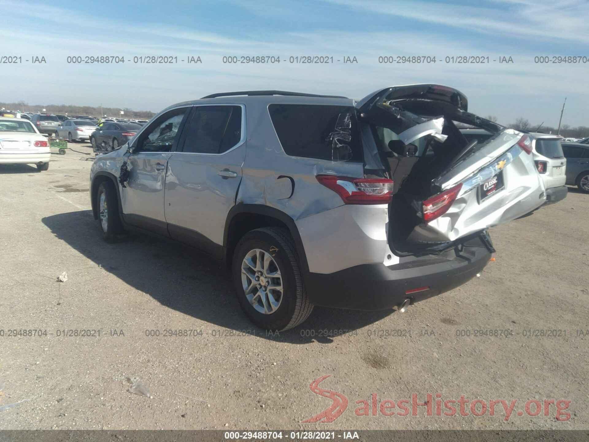 1GNERGKW3MJ124650 2021 CHEVROLET TRAVERSE