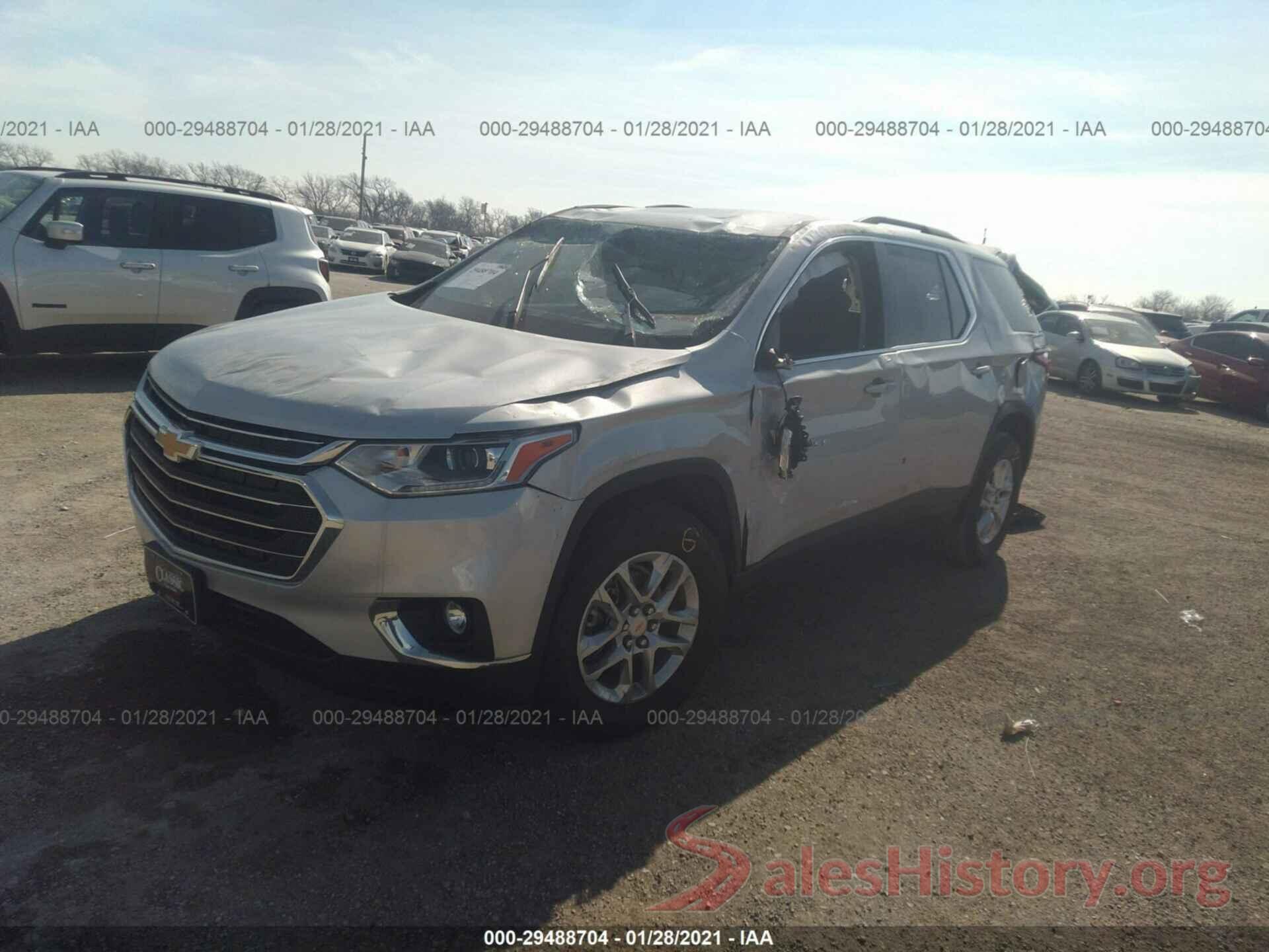 1GNERGKW3MJ124650 2021 CHEVROLET TRAVERSE