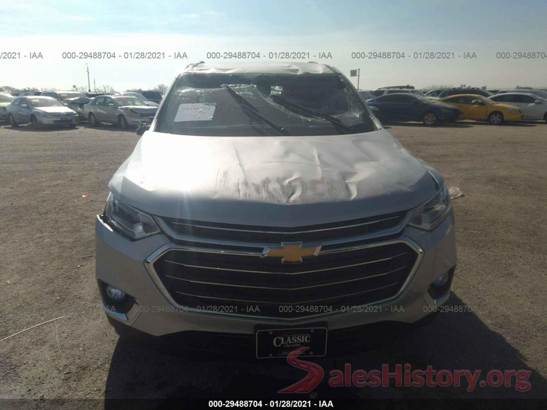 1GNERGKW3MJ124650 2021 CHEVROLET TRAVERSE