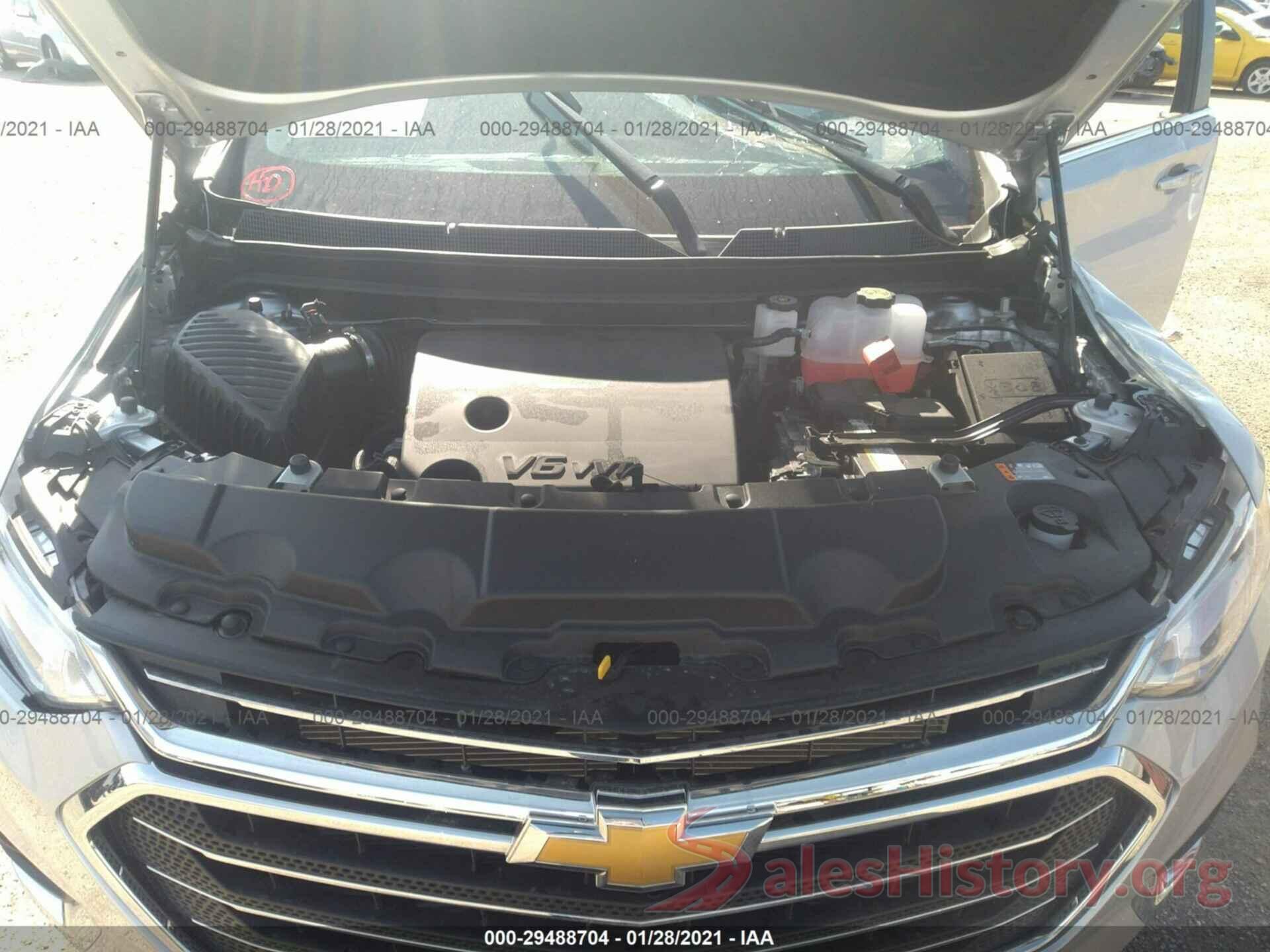 1GNERGKW3MJ124650 2021 CHEVROLET TRAVERSE