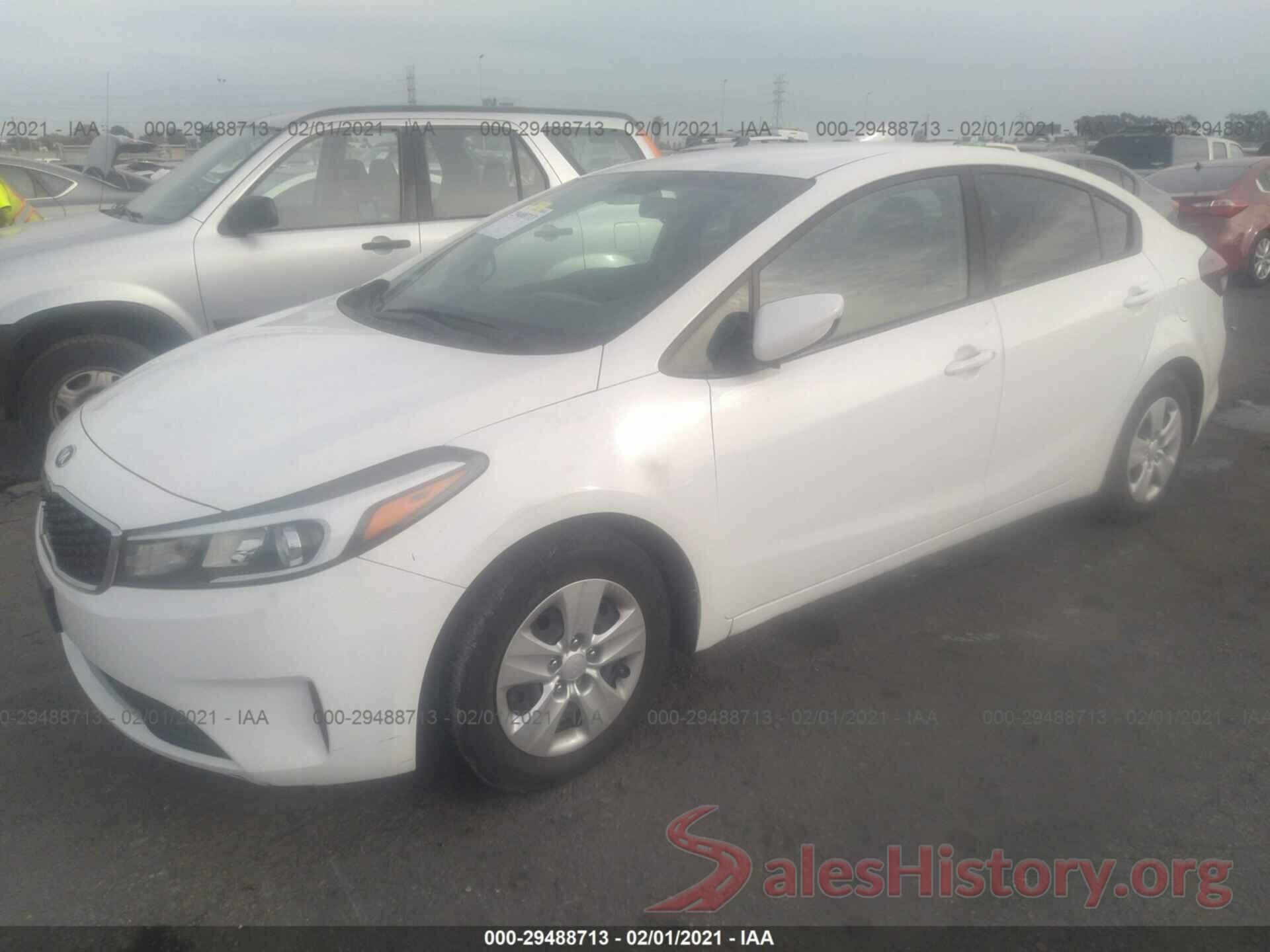 3KPFK4A7XJE180538 2018 KIA FORTE