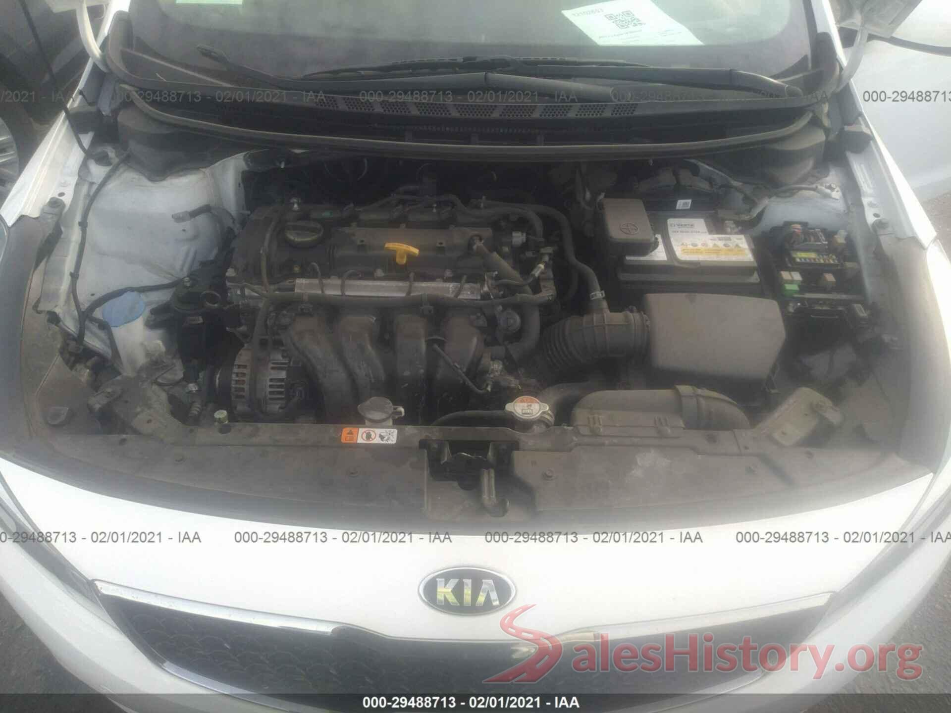 3KPFK4A7XJE180538 2018 KIA FORTE