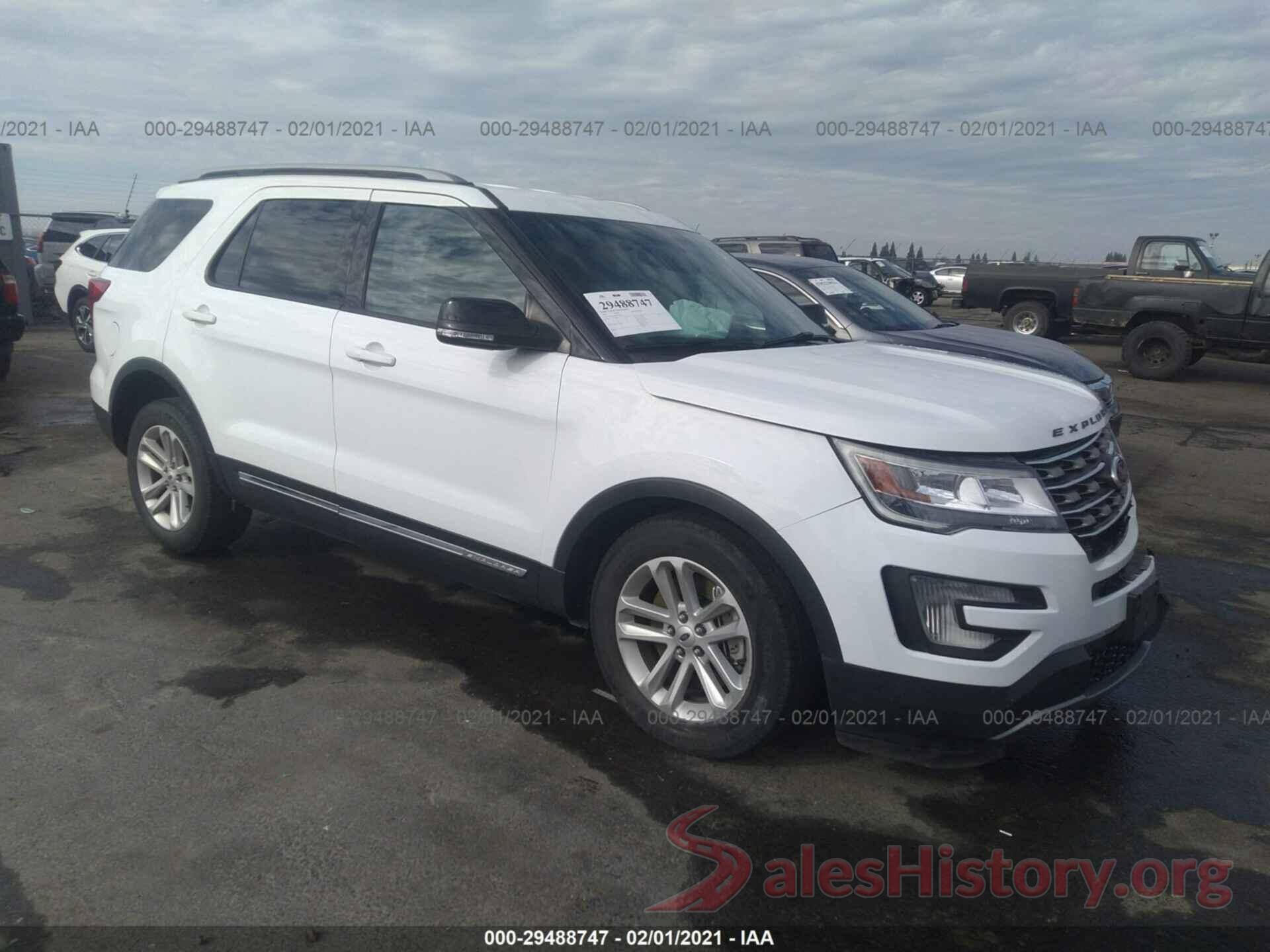 1FM5K7D88GGD03582 2016 FORD EXPLORER