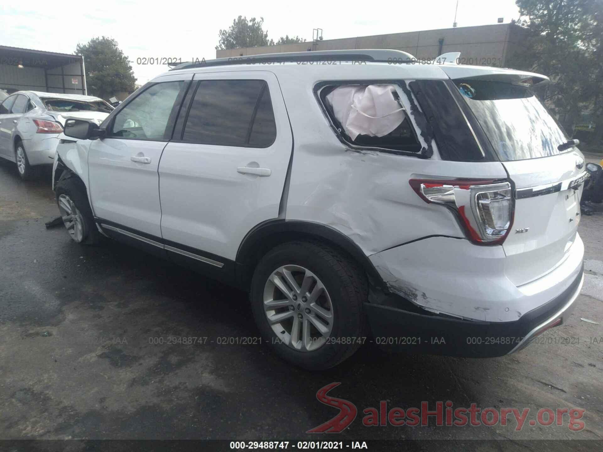 1FM5K7D88GGD03582 2016 FORD EXPLORER