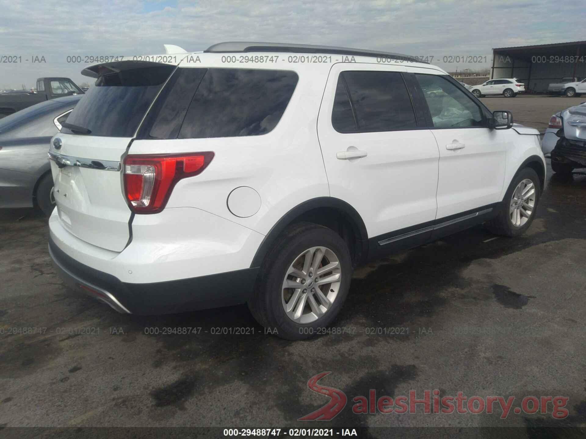 1FM5K7D88GGD03582 2016 FORD EXPLORER