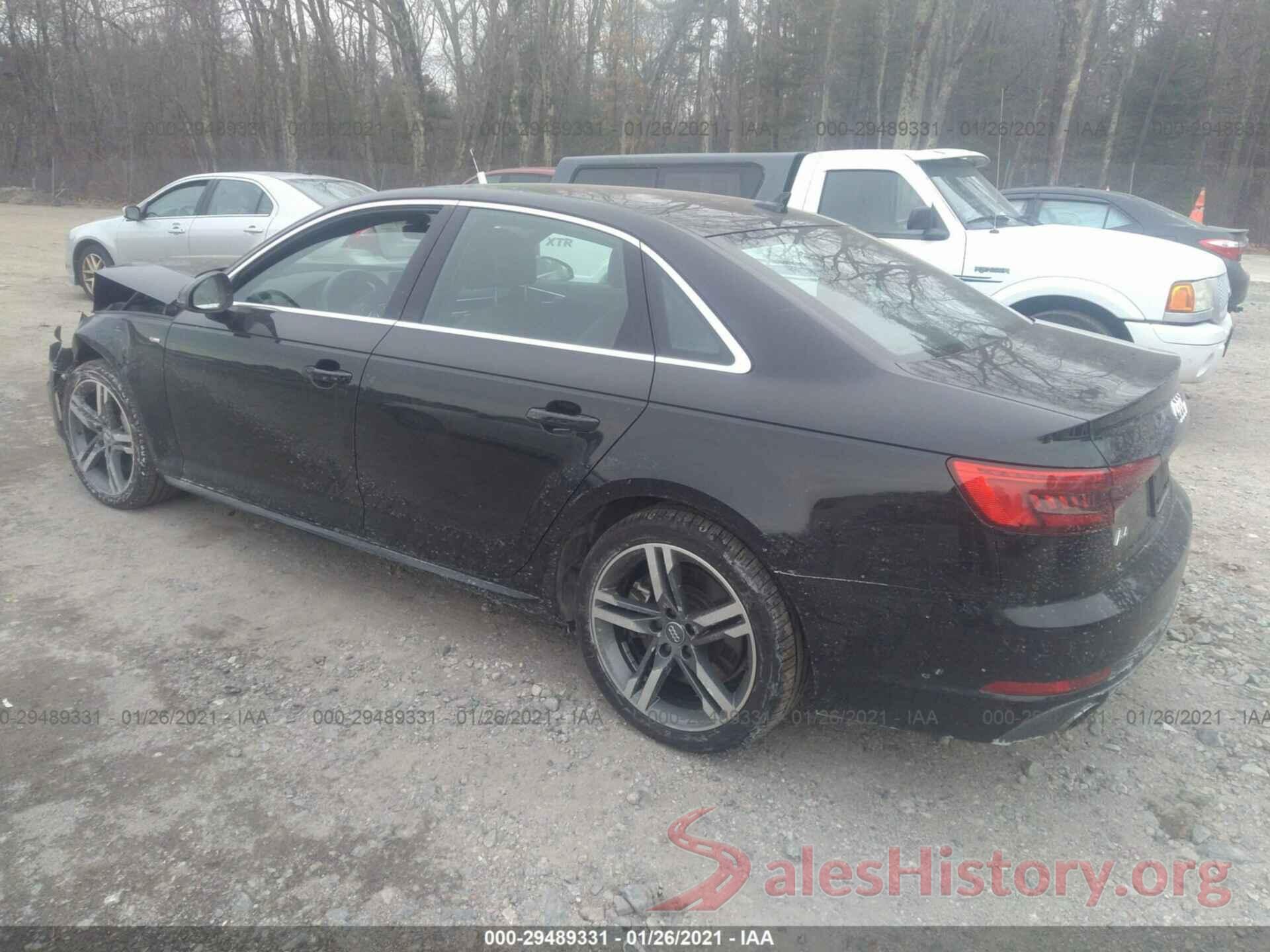 WAUENAF4XHN064291 2017 AUDI A4