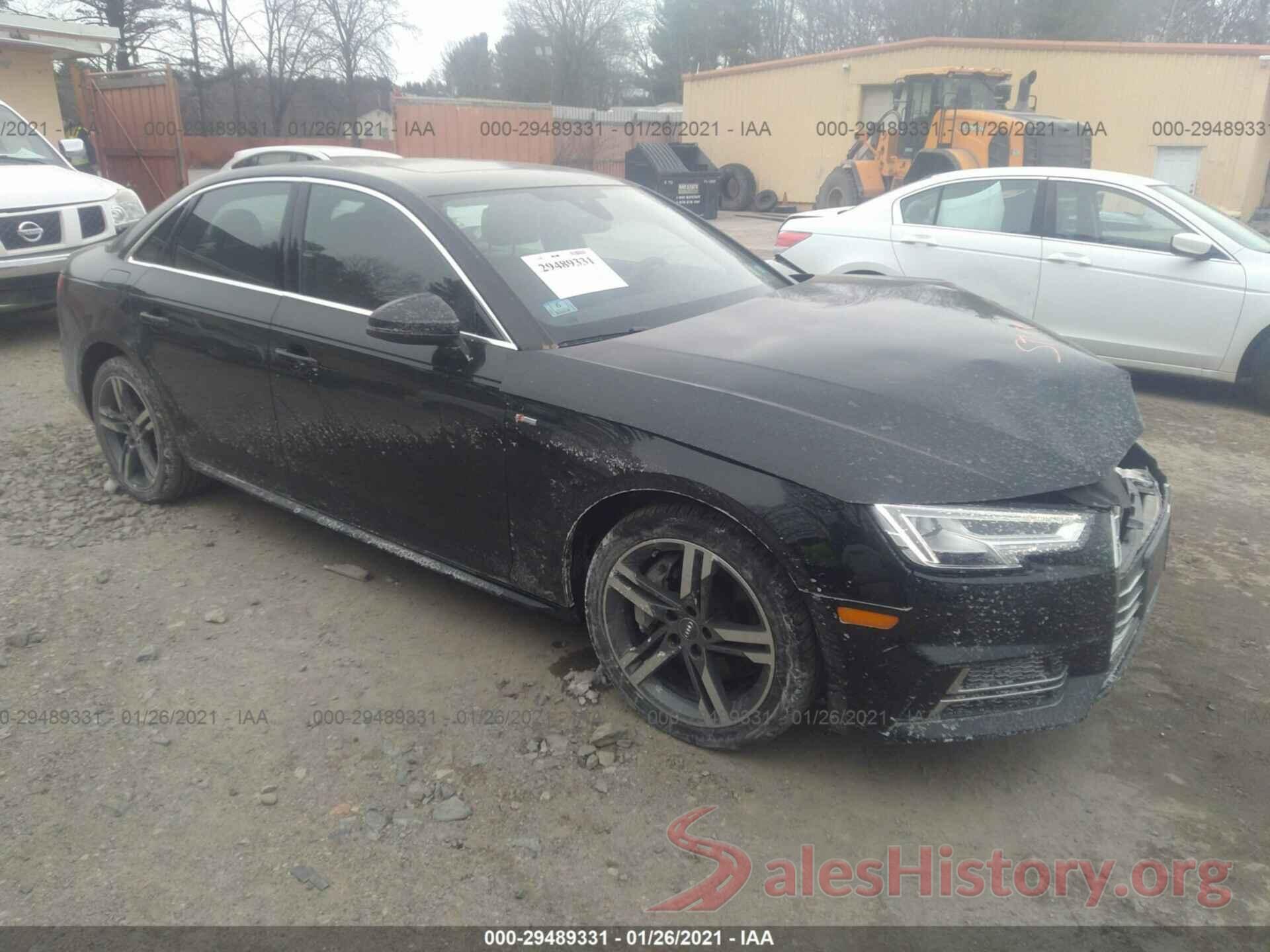 WAUENAF4XHN064291 2017 AUDI A4