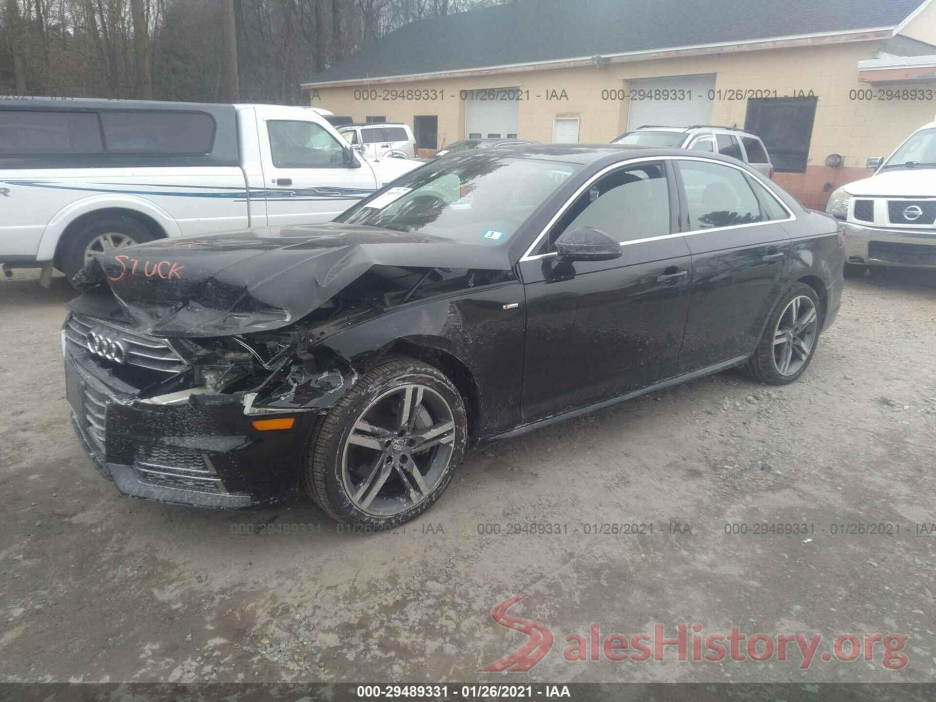 WAUENAF4XHN064291 2017 AUDI A4