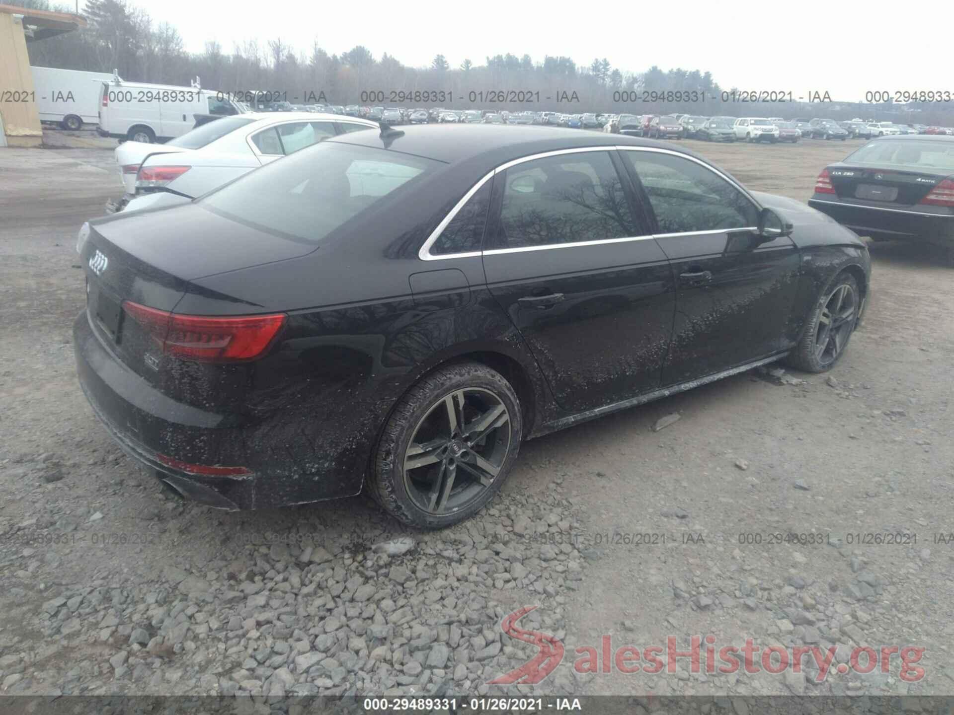 WAUENAF4XHN064291 2017 AUDI A4