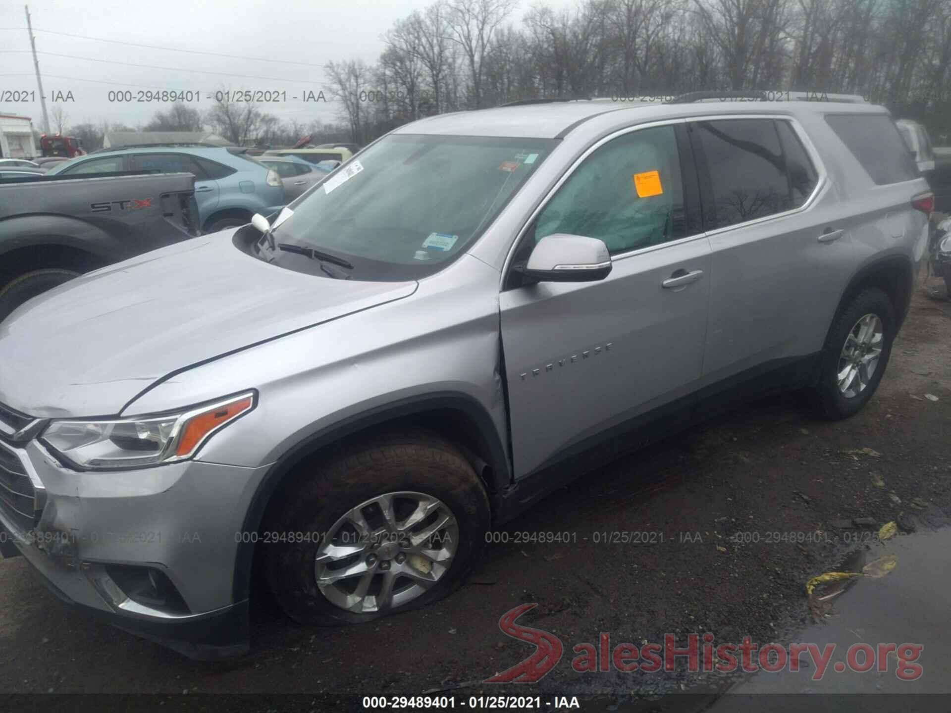 1GNERGKW0JJ182792 2018 CHEVROLET TRAVERSE