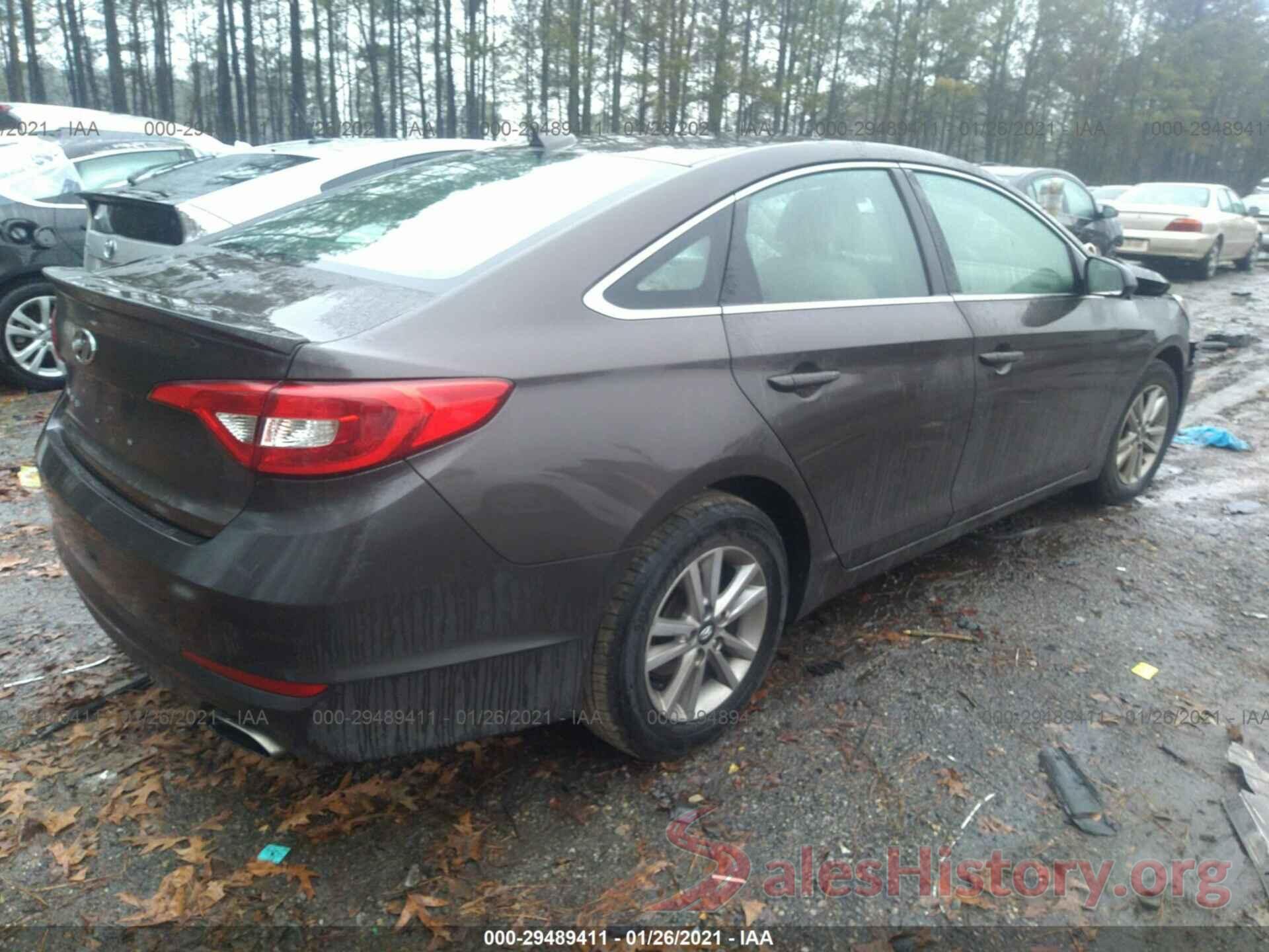 5NPE24AFXGH281926 2016 HYUNDAI SONATA