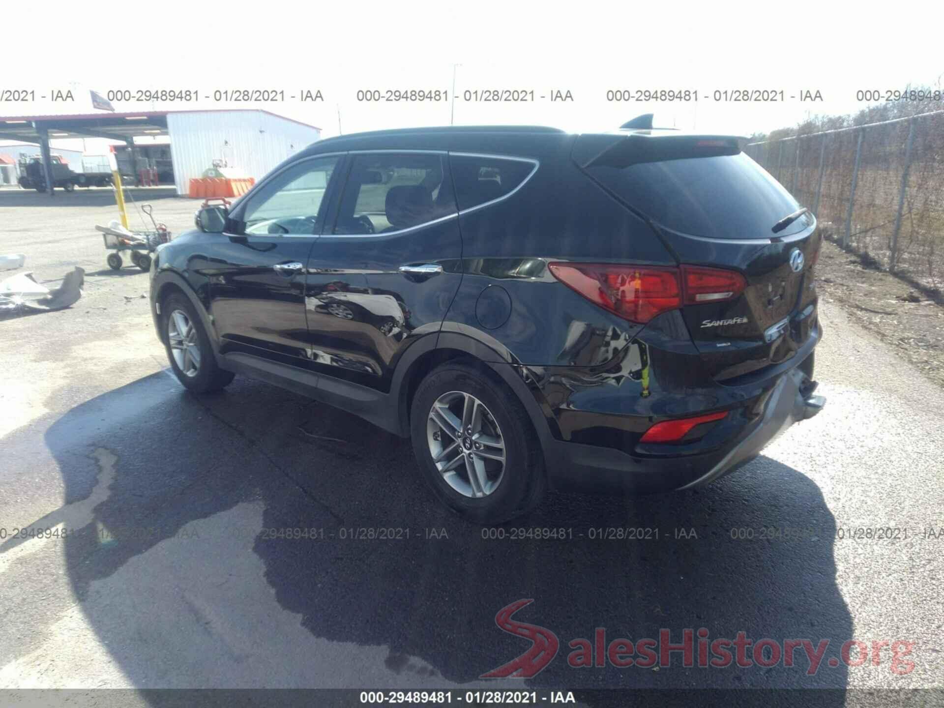 5NMZU3LBXHH046389 2017 HYUNDAI SANTA FE SPORT