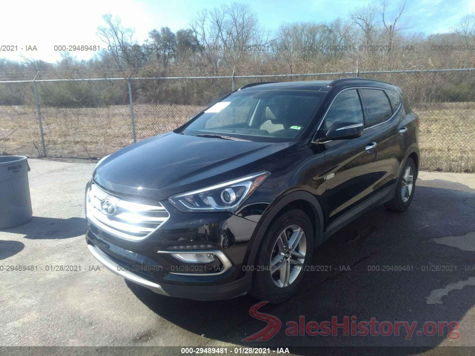 5NMZU3LBXHH046389 2017 HYUNDAI SANTA FE SPORT