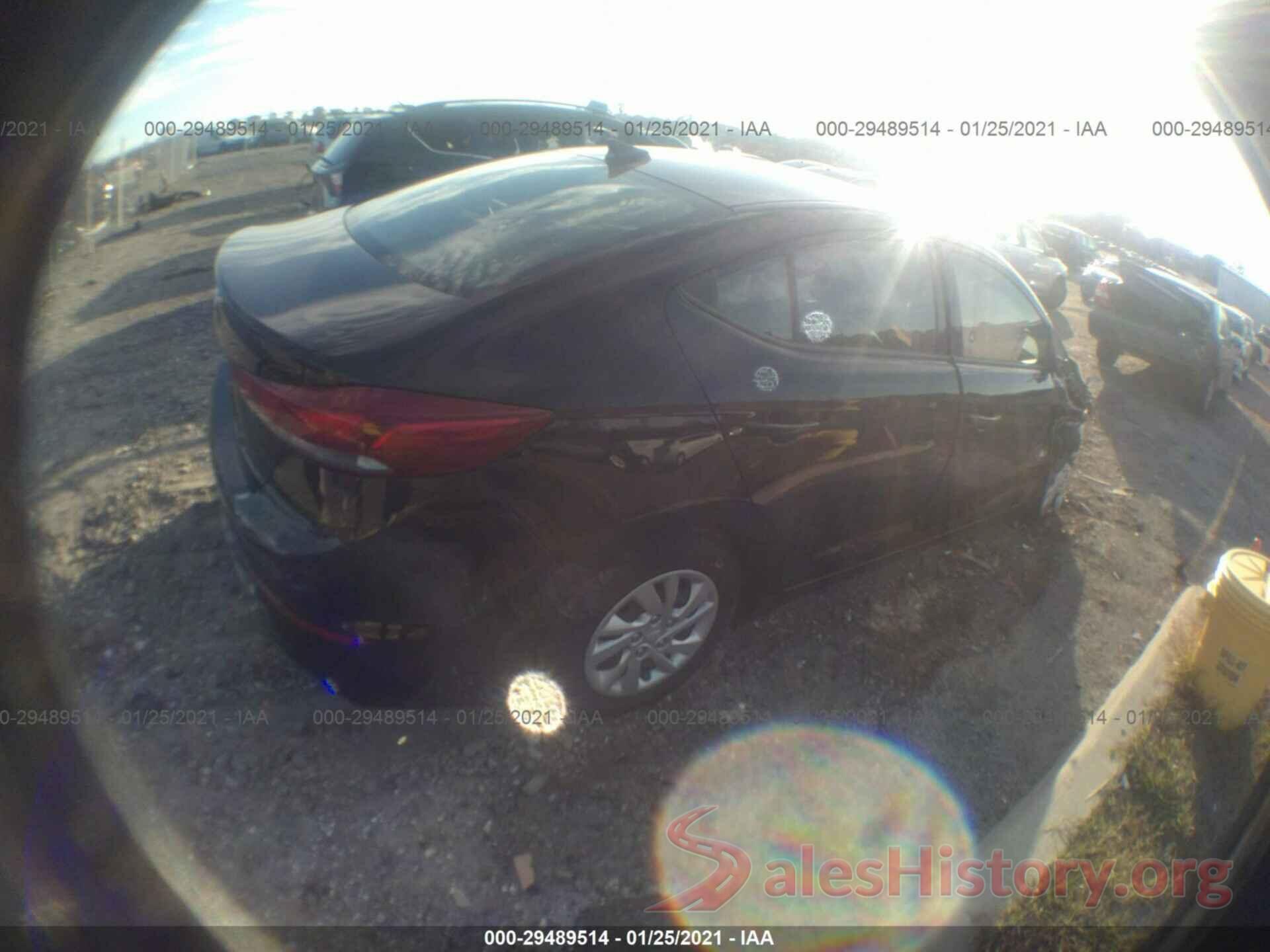 5NPD74LF4JH399066 2018 HYUNDAI ELANTRA