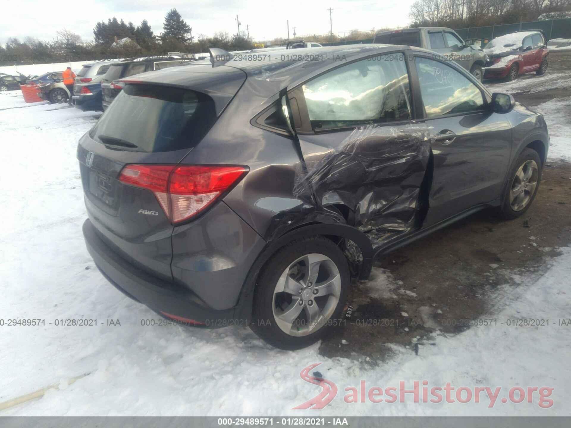 3CZRU6H3XJG703318 2018 HONDA HR-V