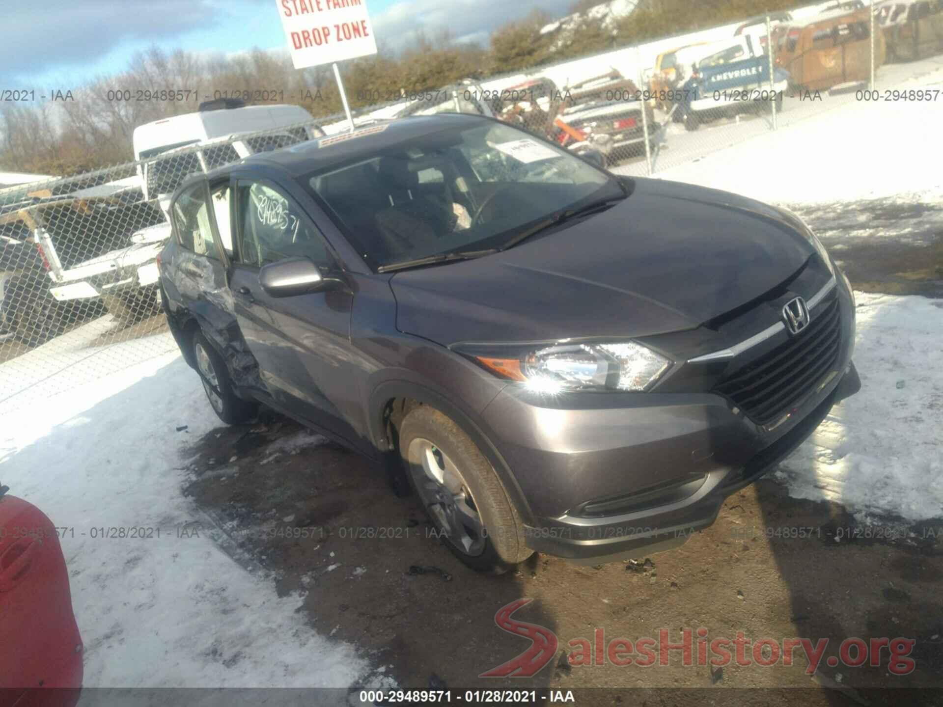 3CZRU6H3XJG703318 2018 HONDA HR-V