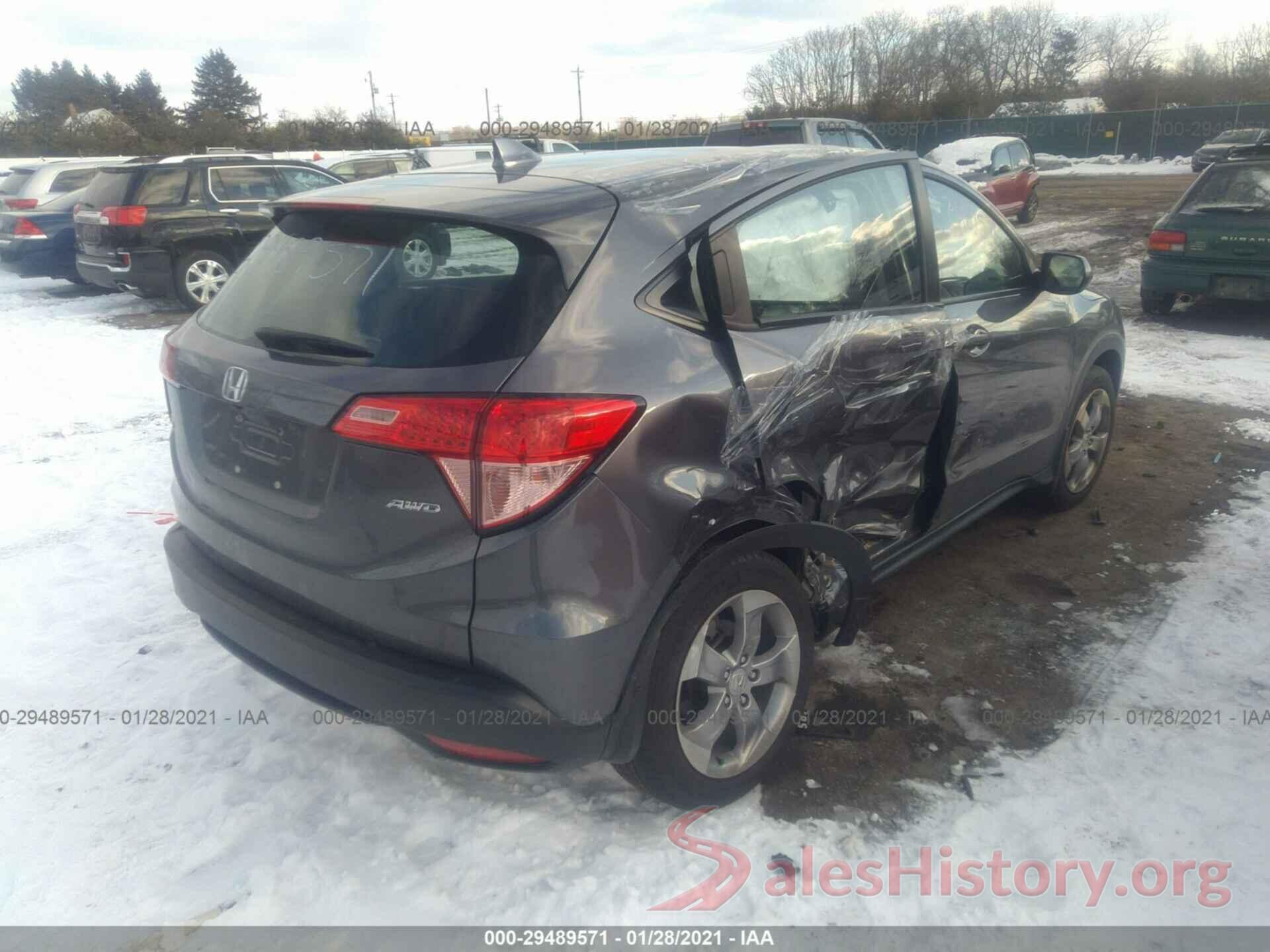 3CZRU6H3XJG703318 2018 HONDA HR-V