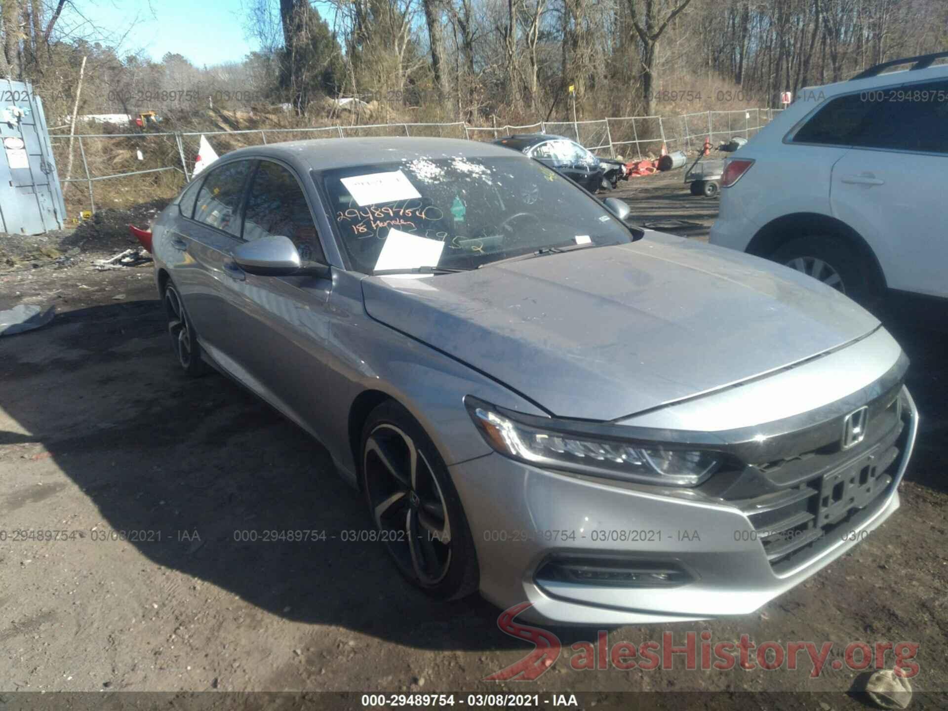 1HGCV1F39JA159828 2018 HONDA ACCORD SEDAN