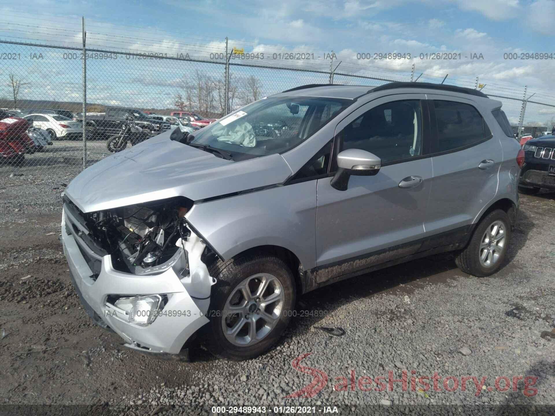 MAJ6S3GL2LC394163 2020 FORD ECOSPORT