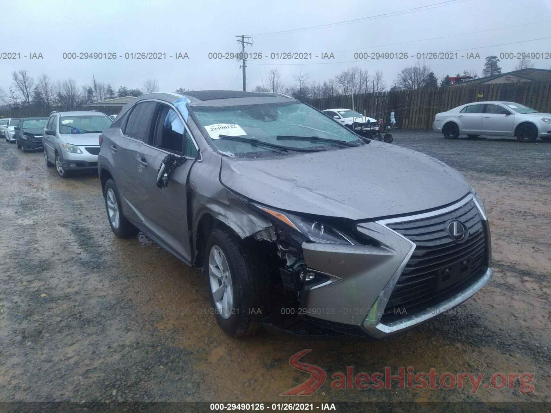 2T2BZMCA2HC131745 2017 LEXUS RX