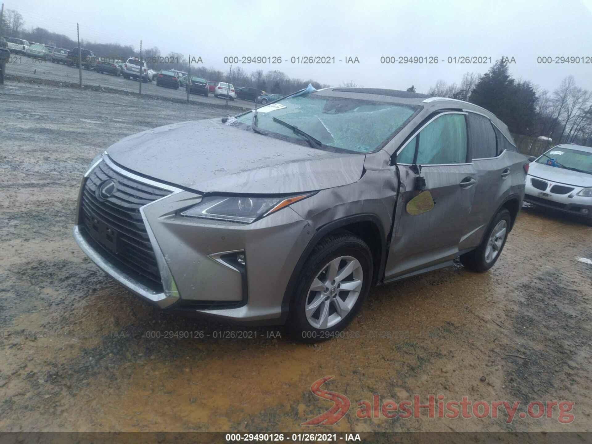 2T2BZMCA2HC131745 2017 LEXUS RX